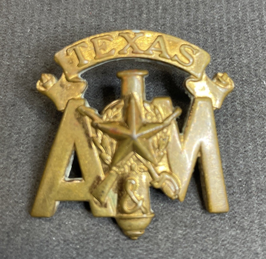 US Vietnam Texas A & M Cadet Visor Hat Cap Badge SB NS Meyer, Inc. New York C36 US Vietnam Texas A & M Cadet Visor Hat Cap Badge SB NS Meyer, Inc. New York C36
