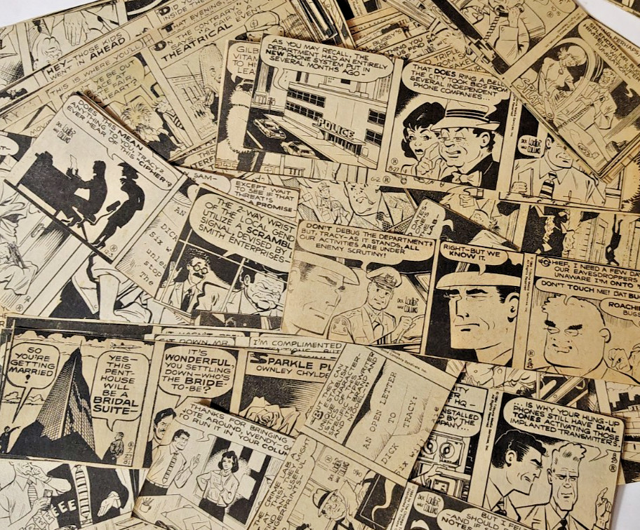 Over 130 DICK TRACY Daliy Comic Strip Clippings Over 130 DICK TRACY Daliy Comic Strip Clippings