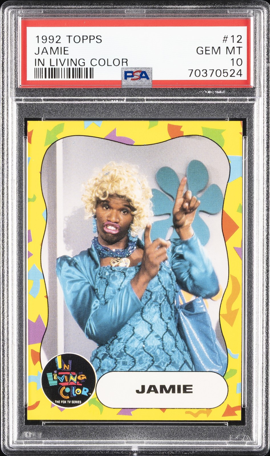 1992 TOPPS IN LIVING COLOR #12 JAMIE PSA 10