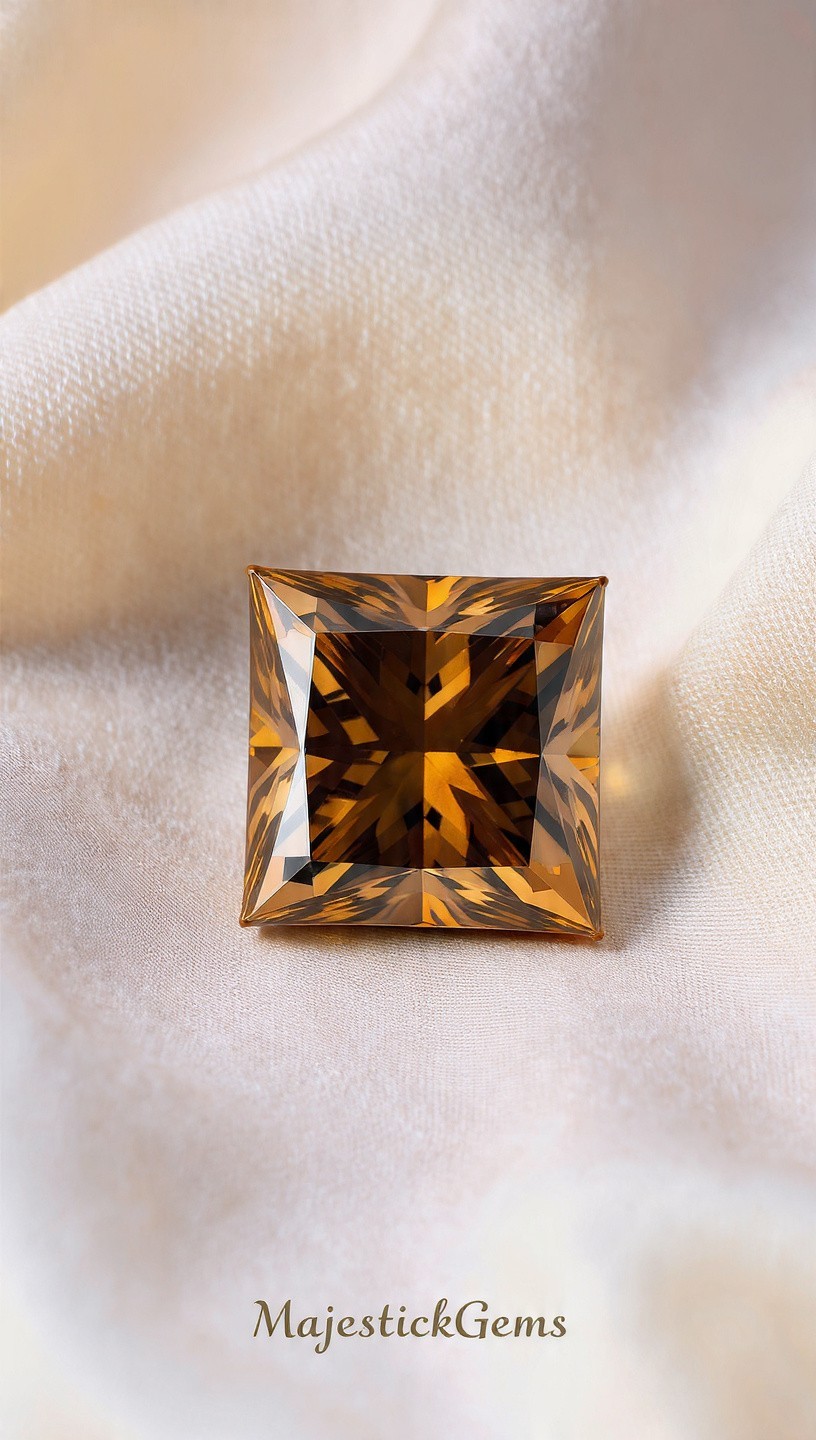 π 5 Ct Princess Cut Brown Diamond π Certified Natural D Grade | VVS1 Clarity π 5 Ct Princess Cut Brown Diamond π Certified Natural D Grade | VVS1 Clarity