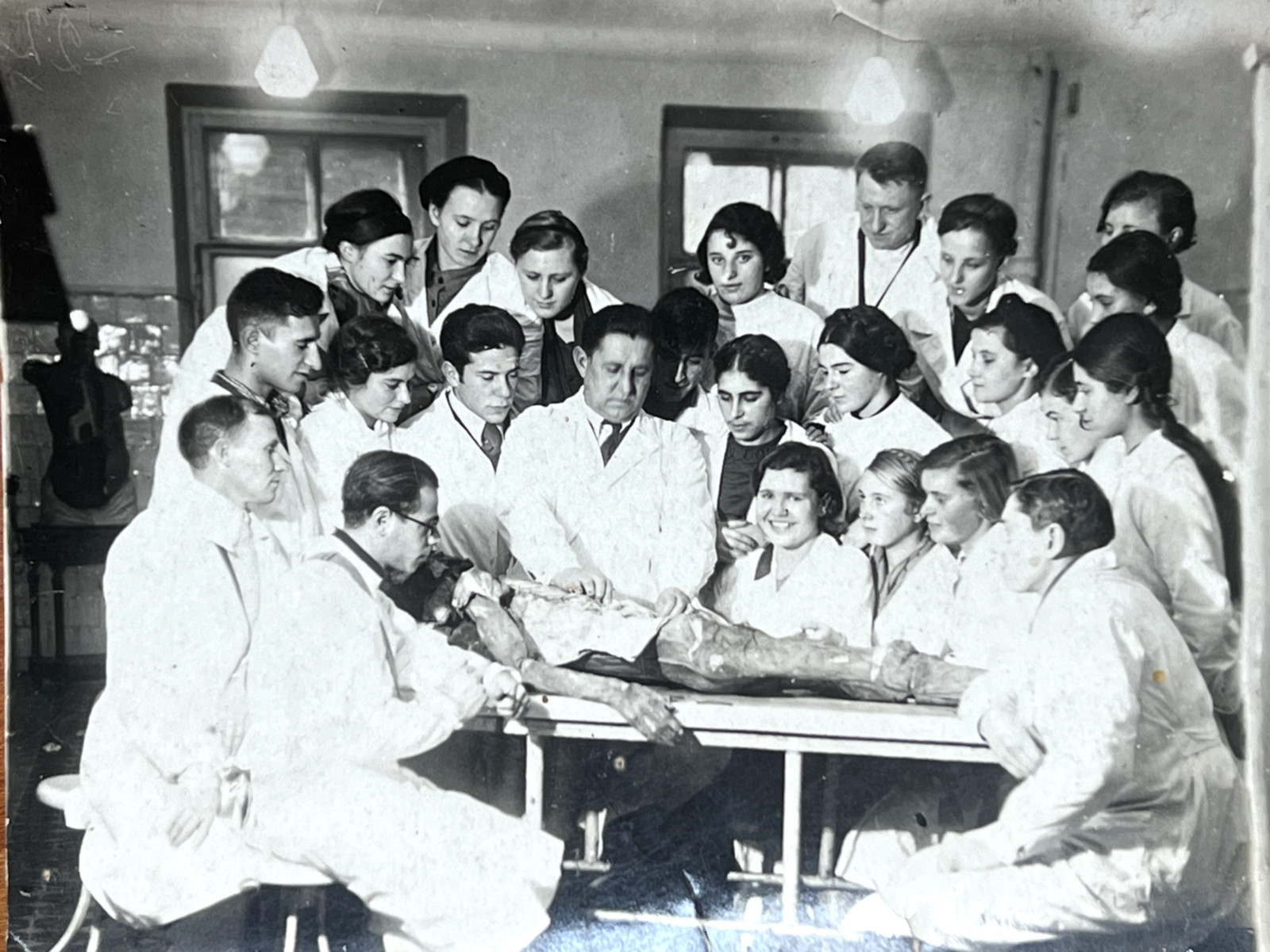 Vintage Original Photograph Medical Students Dissection of Cadaver Post-Mortem Vintage Original Photograph Medical Students Dissection of Cadaver Post-Mortem