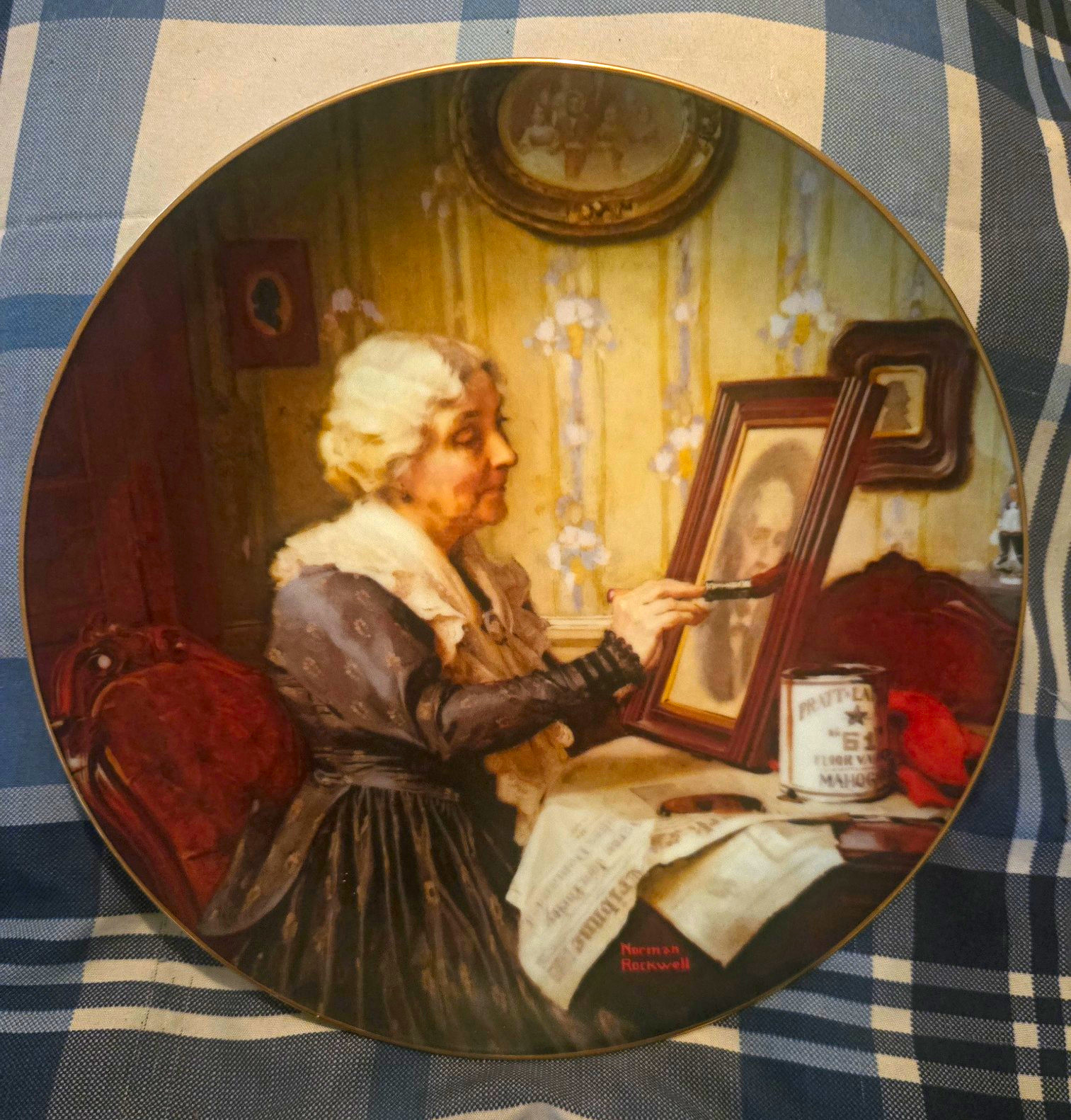 Knowles Norman Rockwell Golden Moments \ Knowles Norman Rockwell Golden Moments \
