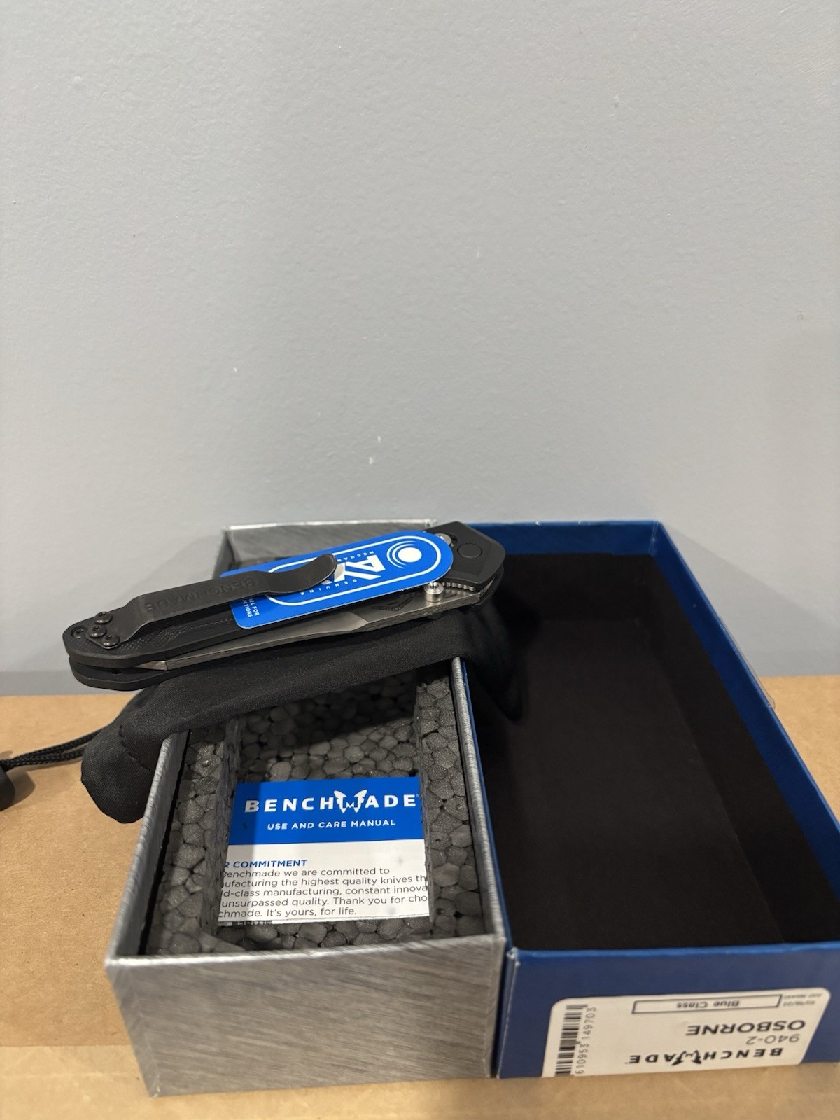 New - Benchmade 940-2 Osborne S30V AXIS Lock EDC Folding Pocket Knife Black G10 New - Benchmade 940-2 Osborne S30V AXIS Lock EDC Folding Pocket Knife Black G10
