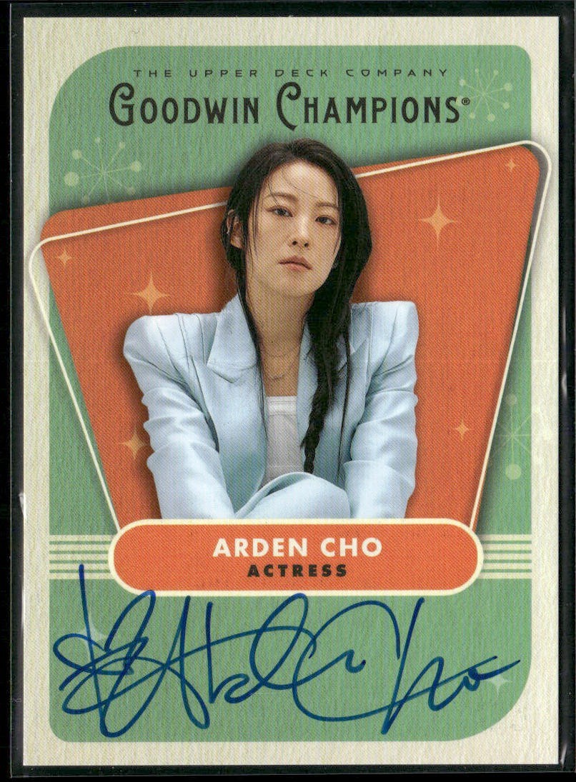 2026 Upper Deck Goodwin 50\'a Art Frame Auto - Arden Cho KPop Demon Hunters Rumi