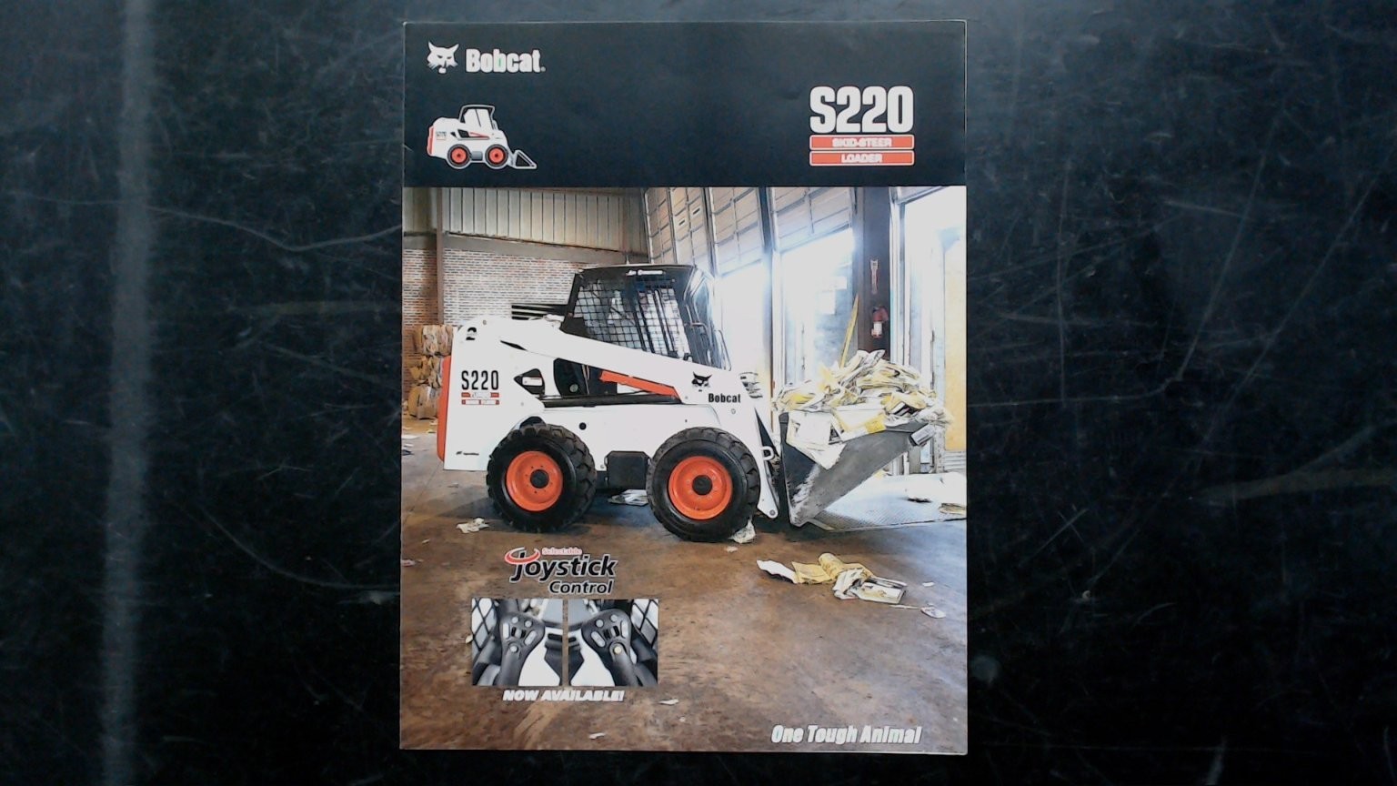 Bobcat S220 Skid-Steer Loader Brochure Vintage Agricultural Equipment Bobcat S220 Skid-Steer Loader Brochure Vintage Agricultural Equipment