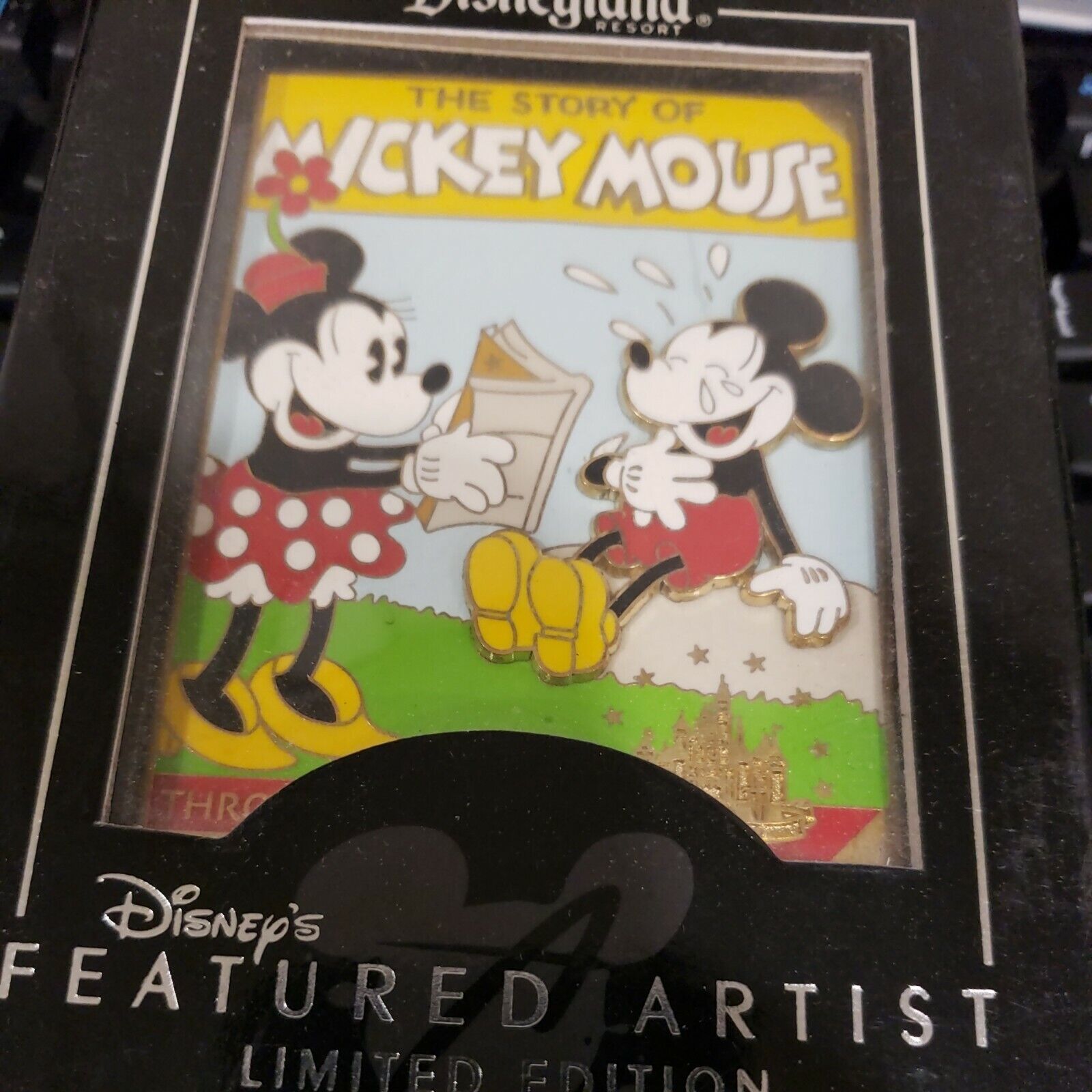 Disney Pin 47002 DLR Featured Artist 2006 The Story of Mickey Mouse LE 750