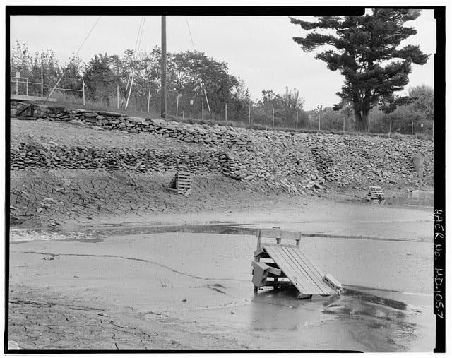 Photo:Fort Ritchie Cascade MD 1994 Lower Lake Dam U.S. Army Garrison