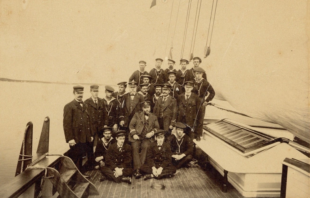 Royal Navy Sailors Photo Set 1870 HMSC Osprey Schooner 8x10 Photo Seamen British Royal Navy Sailors Photo Set 1870 HMSC Osprey Schooner 8x10 Photo Seamen British