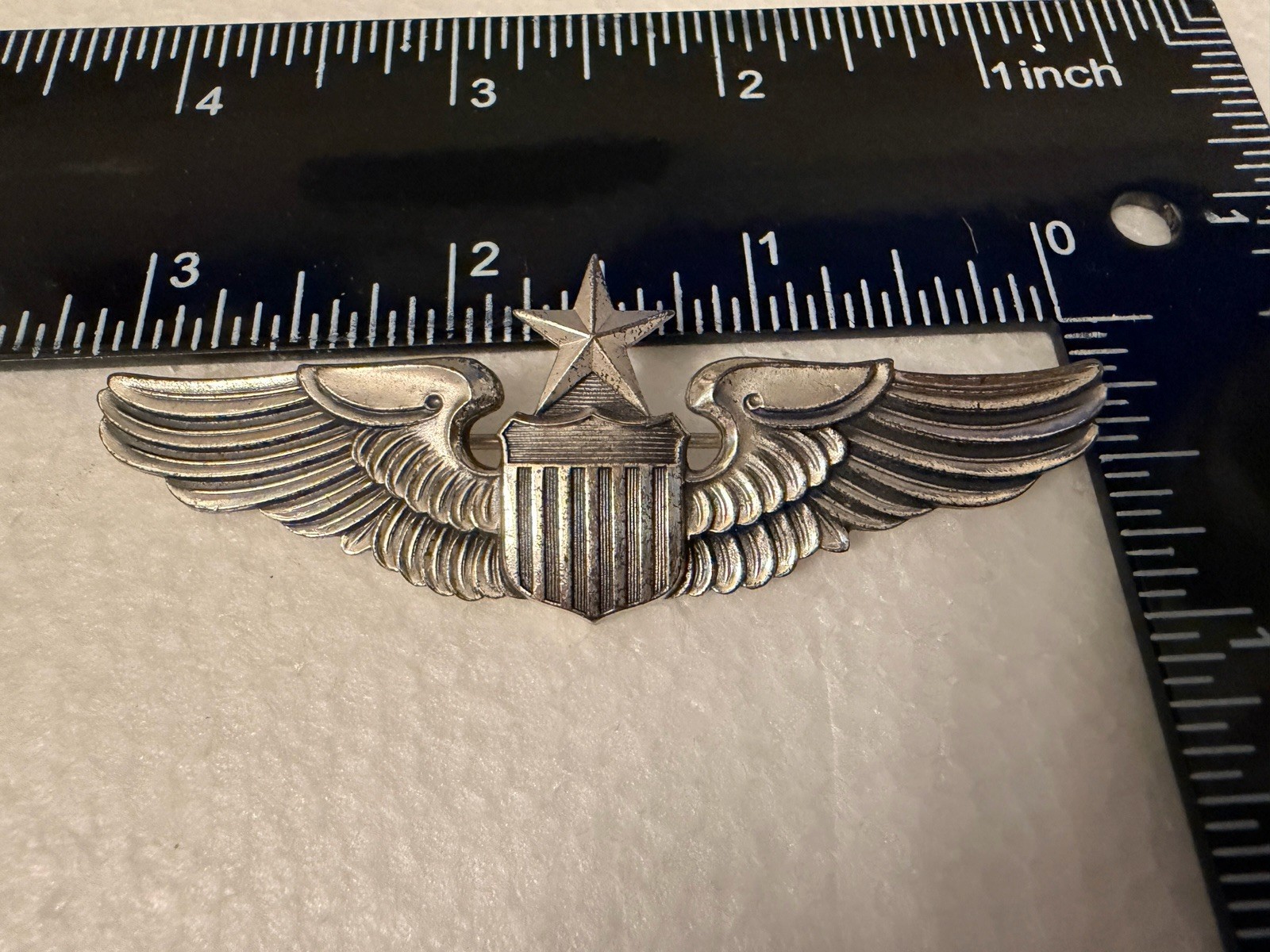 WWII USAAF Senior Pilot Wings 3
