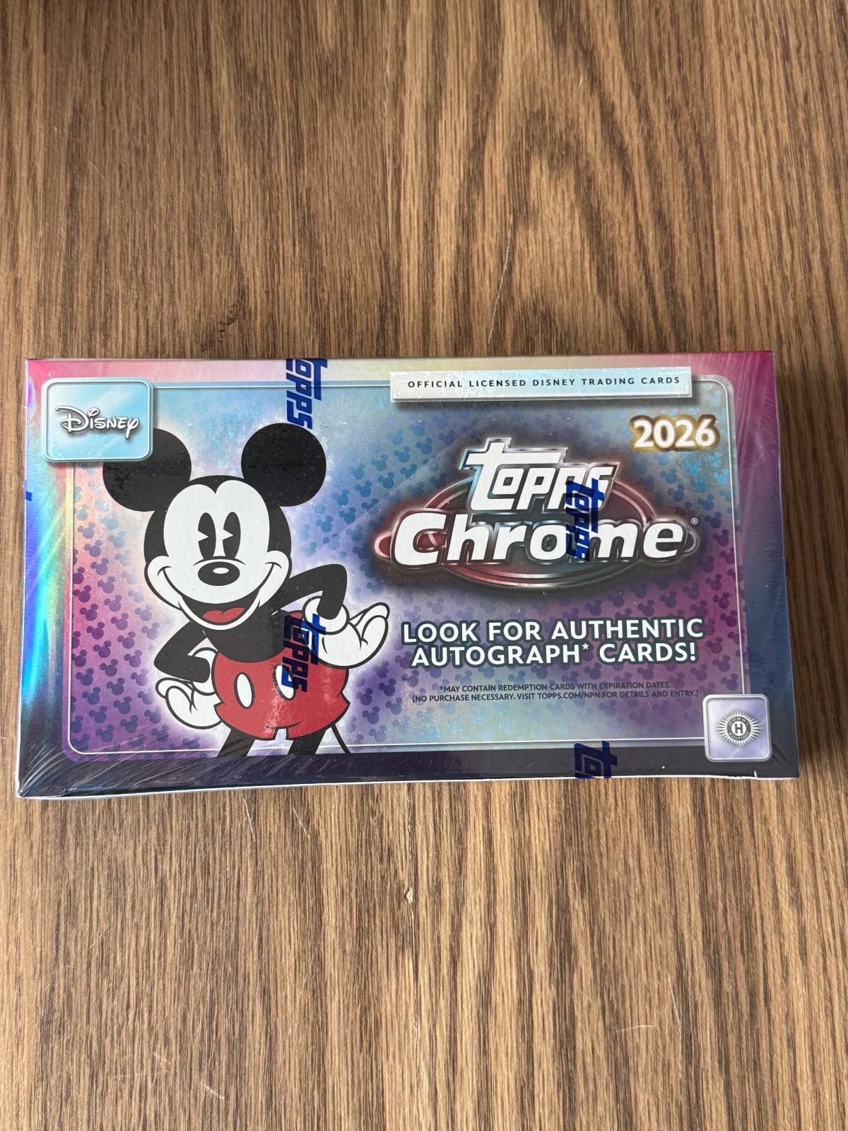 2026 TOPPS CHROME DISNEY HOBBY BOX (72 Cards) Brand New Factory Sealed 2026 TOPPS CHROME DISNEY HOBBY BOX (72 Cards) Brand New Factory Sealed