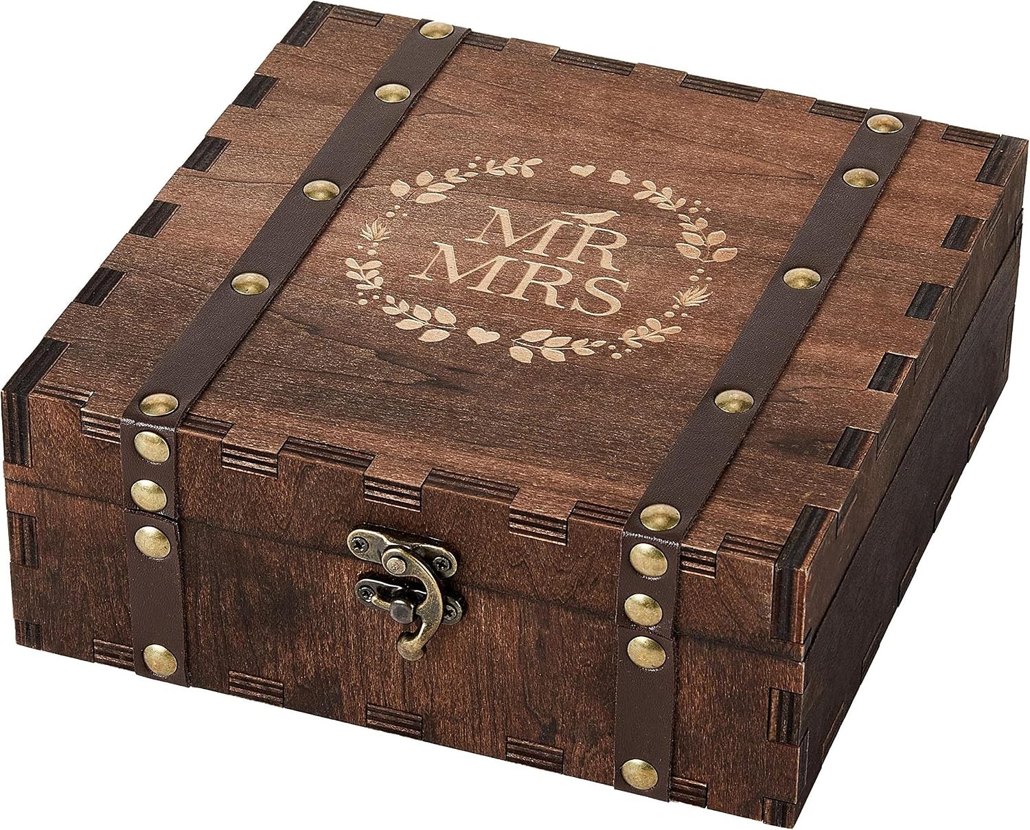 Mr and Mrs Wedding Keepsake Box for Couples, Bridal Shower Gifts for Bride to... Mr and Mrs Wedding Keepsake Box for Couples, Bridal Shower Gifts for Bride to...