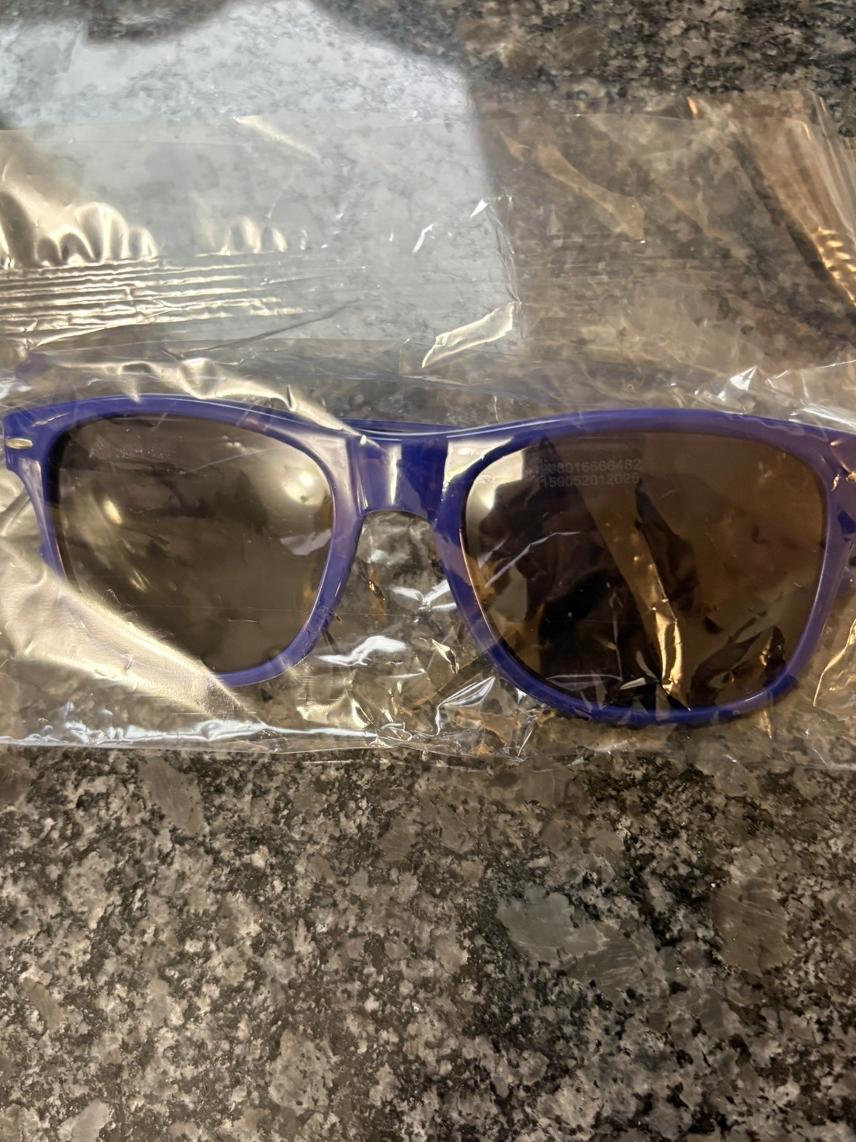 Southwest Airlines Sunglasses  Blue Plastic With Smoked Lenses And Airline Logo