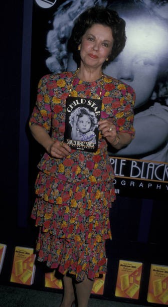 Shirley Temple Black at American Booksellers Association Conventio- Old Photo Shirley Temple Black at American Booksellers Association Conventio- Old Photo