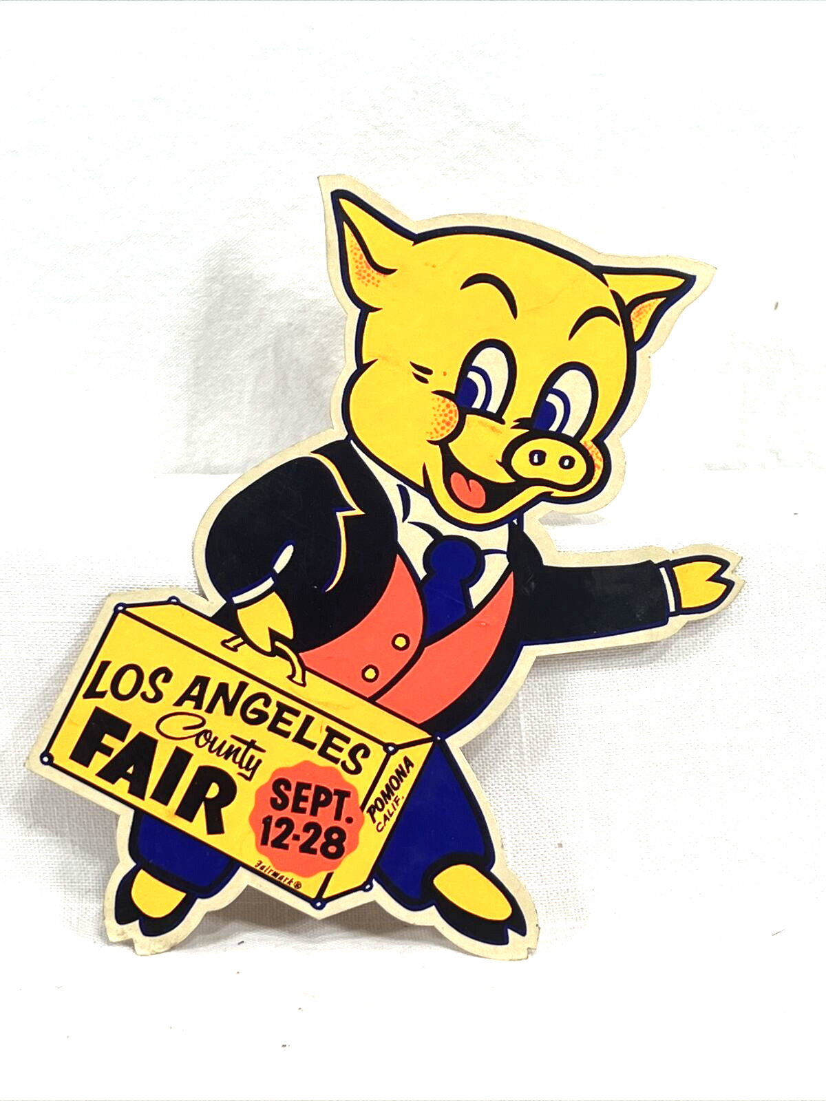 1970\'s Los Angeles County Fair Thummer (Porky) Pig 9\