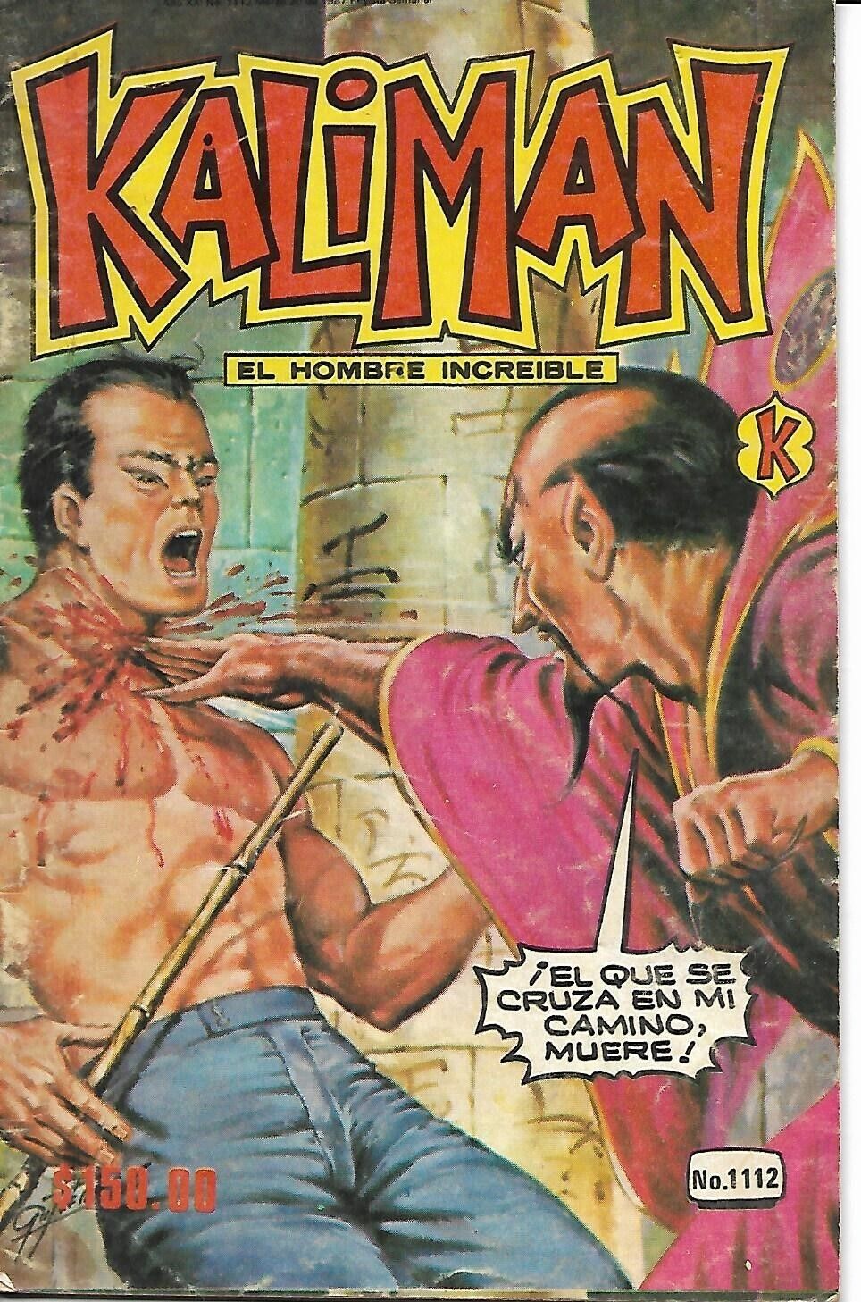 Kaliman El Hombre Increible #1112 - Marzo 20, 1987