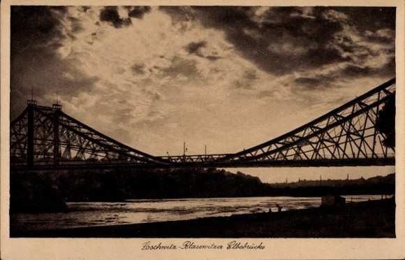 Postcard Dresden Loschwitz, Elbe bridge - 5055529 Postcard Dresden Loschwitz, Elbe bridge - 5055529