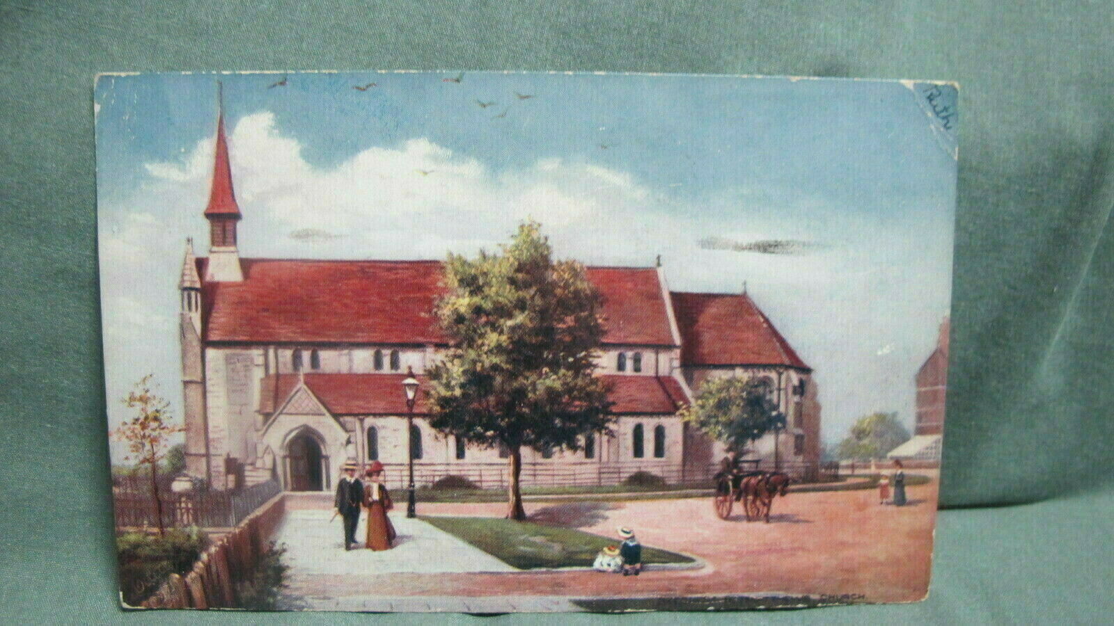 1906 Tucks  Postcard Skegness St Mathew\'s Church   England