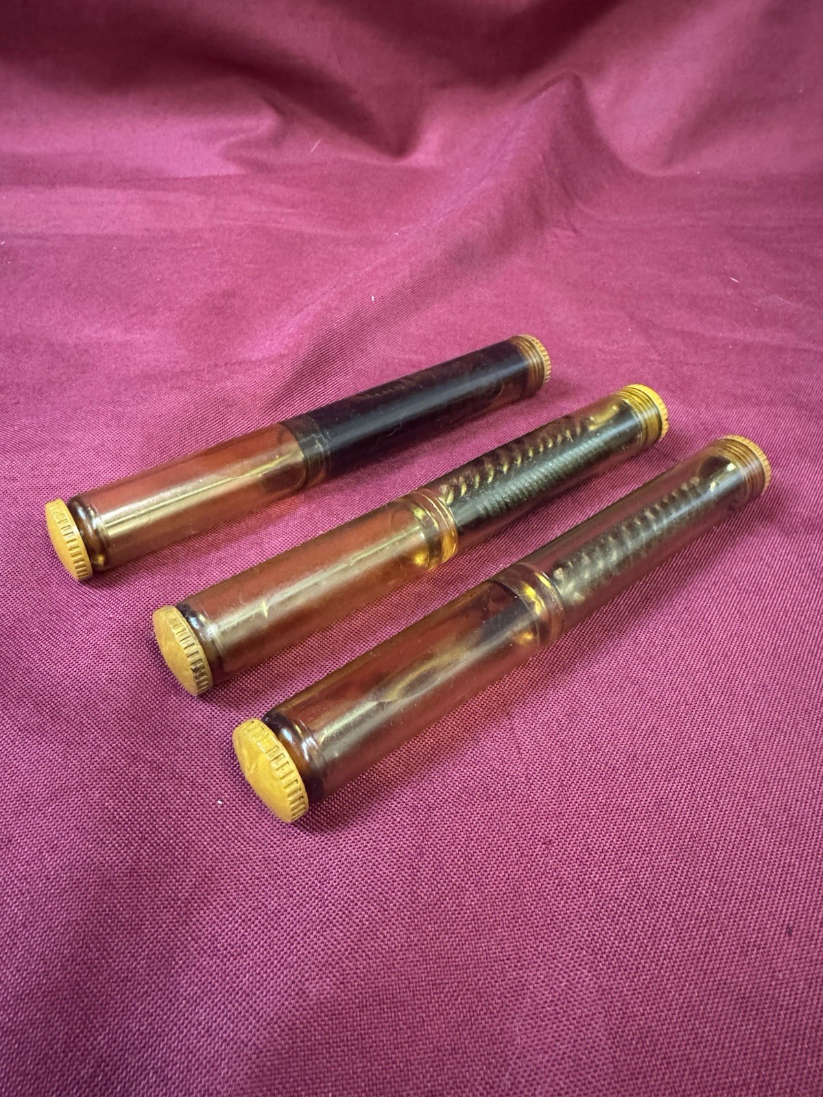 Original USGI Military WW2 M1 Garand Buttstock Oiler Tube W/ Brush and Thong Original USGI Military WW2 M1 Garand Buttstock Oiler Tube W/ Brush and Thong