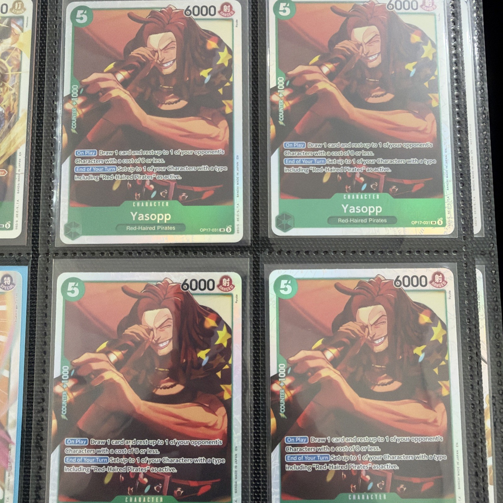 One Piece TCG | Yasopp OP17-031 | SR | English | NM X1 One Piece TCG | Yasopp OP17-031 | SR | English | NM X1