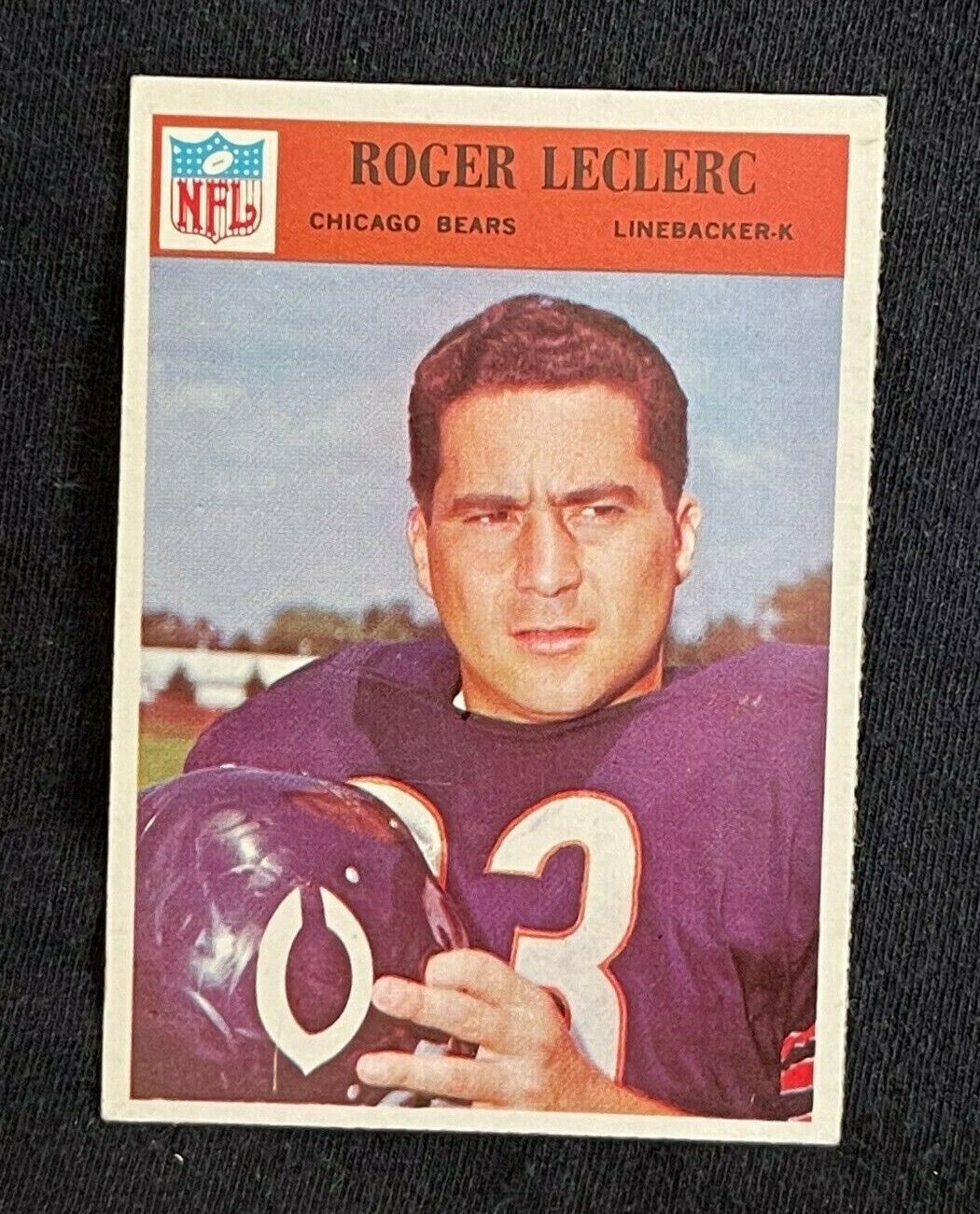 1966 Philadelphia #35 Roger LeClerc.  NM cond.   Combine Shipping