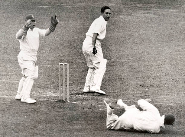 Arthur Mitchell England makes a spectacular catch slips to dismiss- 1930s Photo