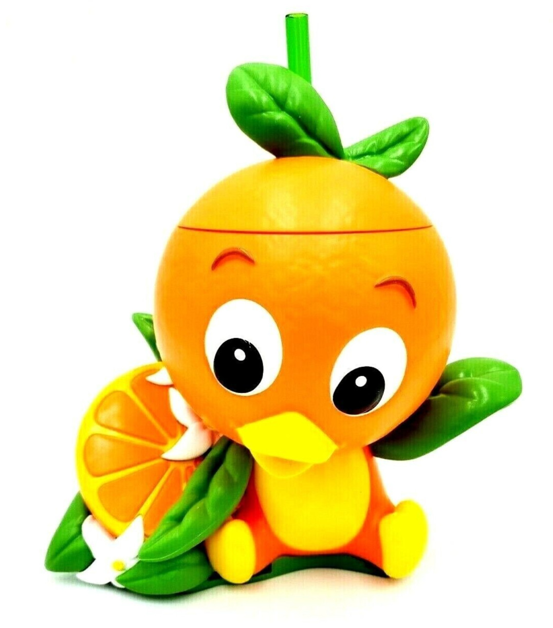 Disney Parks Orange Bird Epcot Flower & Garden Festival Sipper Cup New
