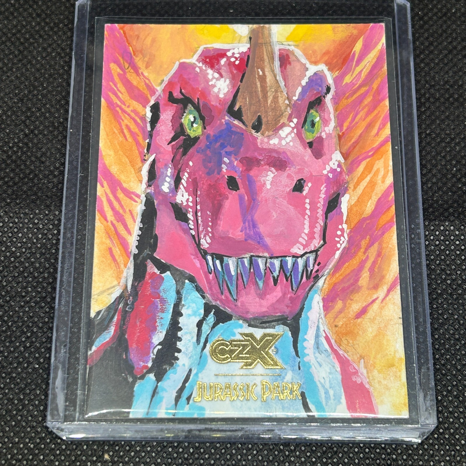 2026 JURASSIC PARK CRYPTOZOIC CZX CERATOSAURUS 1/1 SKETCH ART EDMARK DELA CRUZ 2026 JURASSIC PARK CRYPTOZOIC CZX CERATOSAURUS 1/1 SKETCH ART EDMARK DELA CRUZ