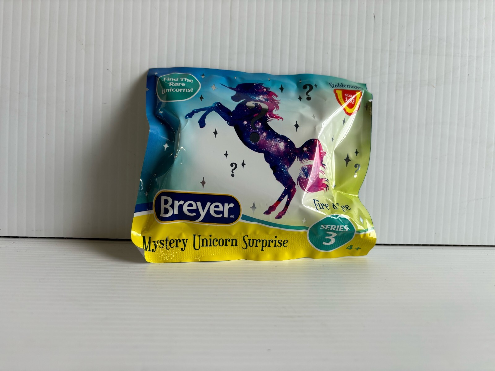 Breyer Mystery Unicorn Surprise Series 3 Fire & Ice #6938 Single Blind Bag