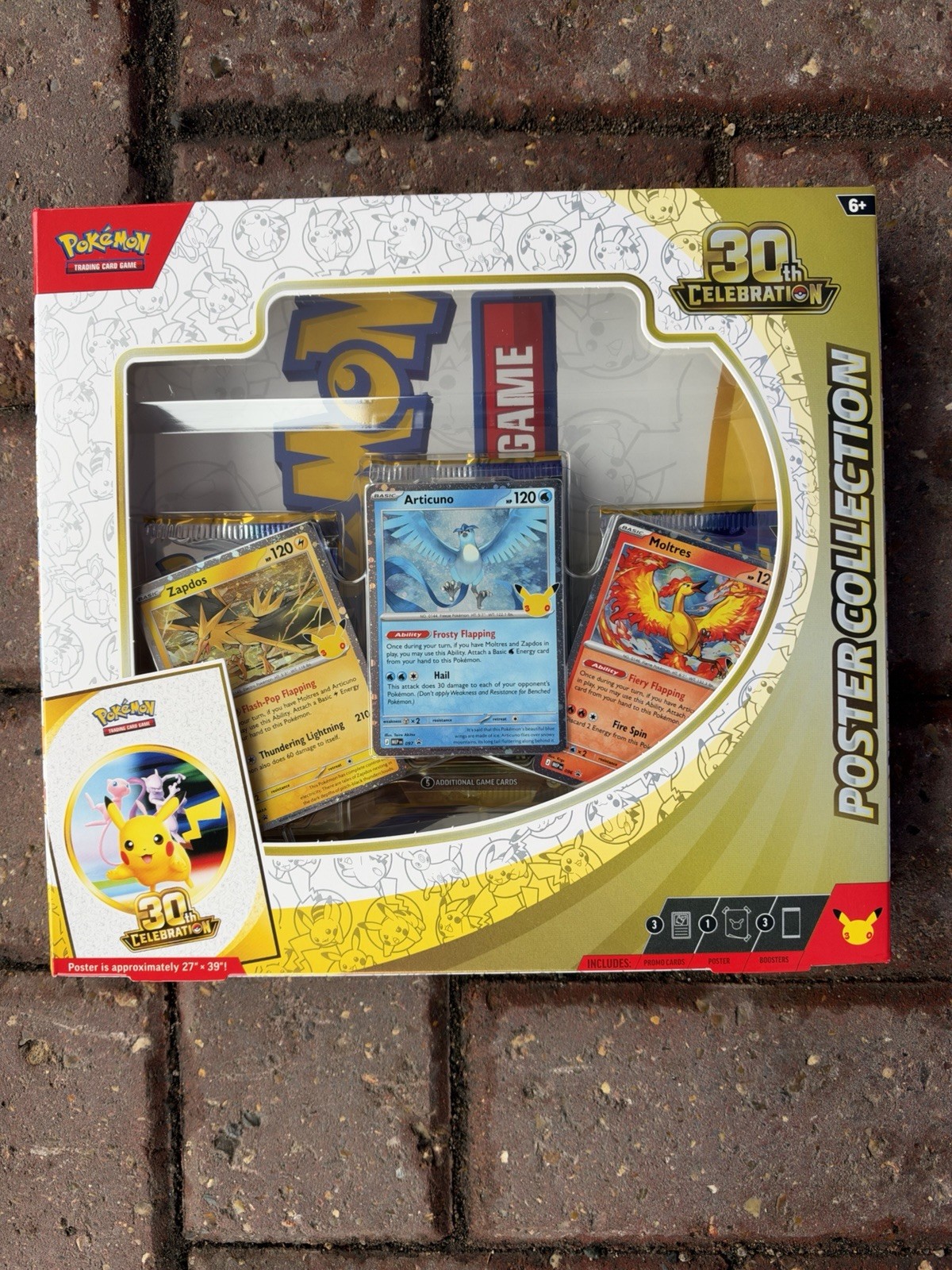 5x Pokemon 30th Anniversary Poster Collection Brand New 5x Pokemon 30th Anniversary Poster Collection Brand New