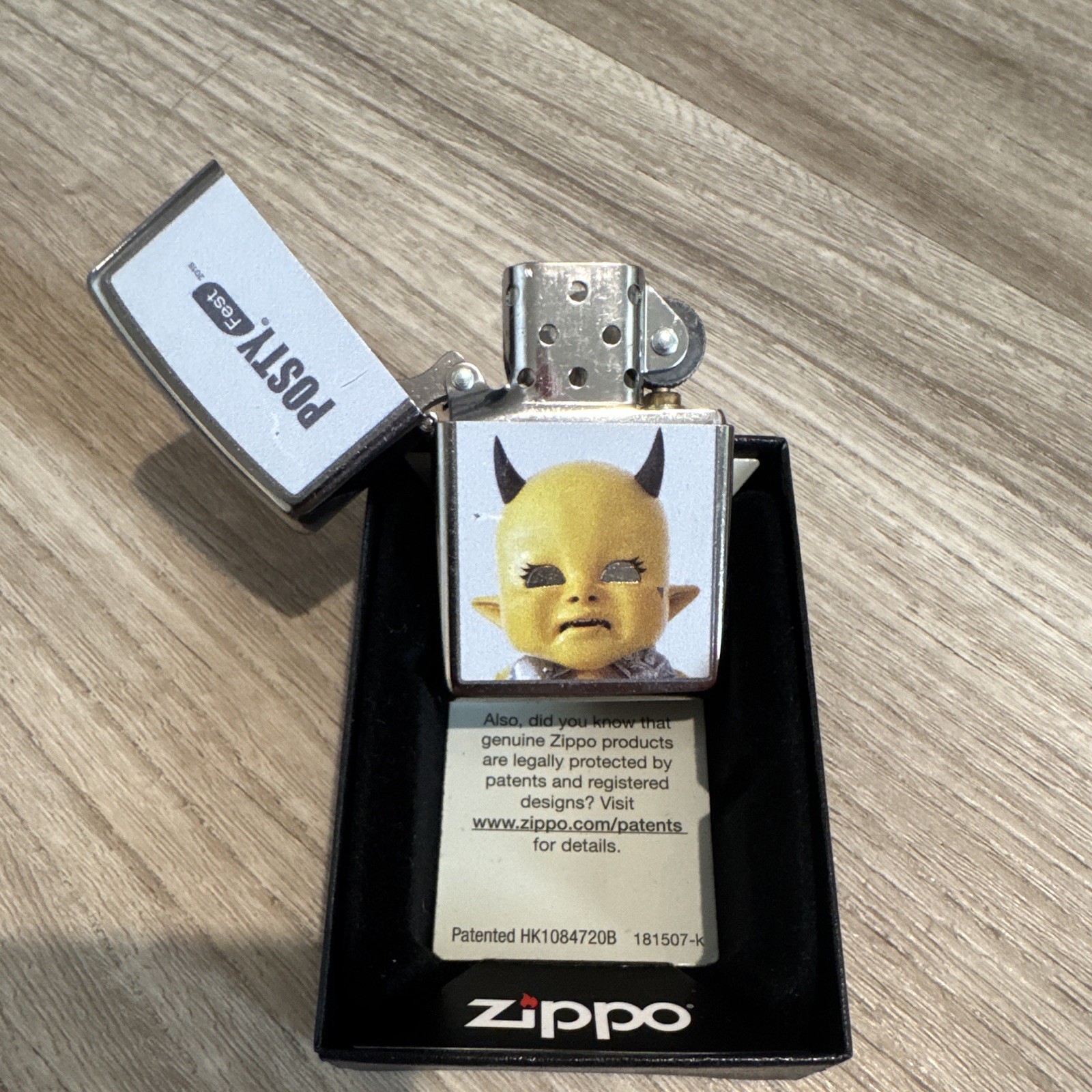 Rare Zippo 2019 Posty Fest Lighter Brand New Never Used In Original Box Rare Rare Zippo 2019 Posty Fest Lighter Brand New Never Used In Original Box Rare