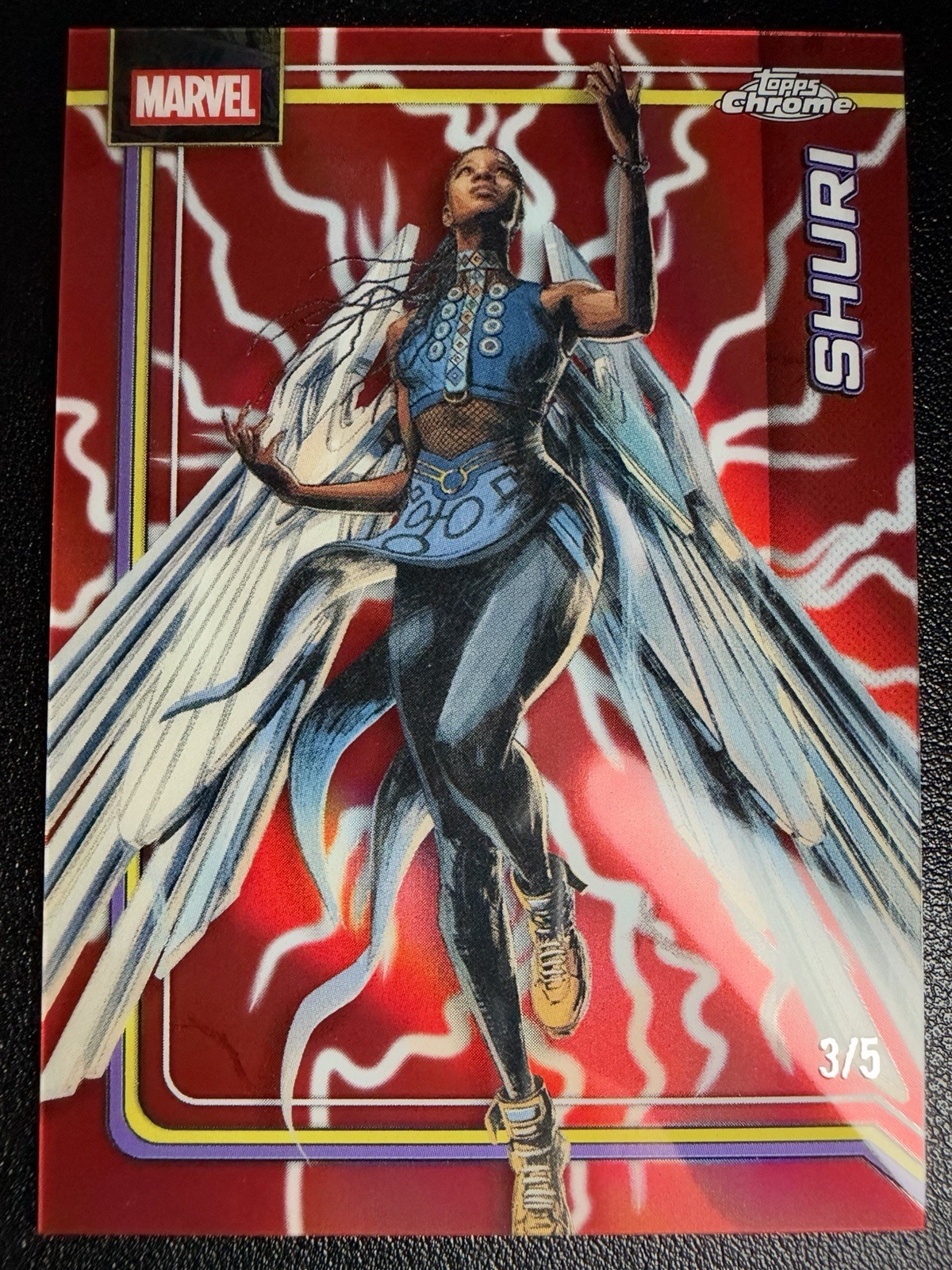 2026 topps chrome marvel Shuri /5 2026 topps chrome marvel Shuri /5