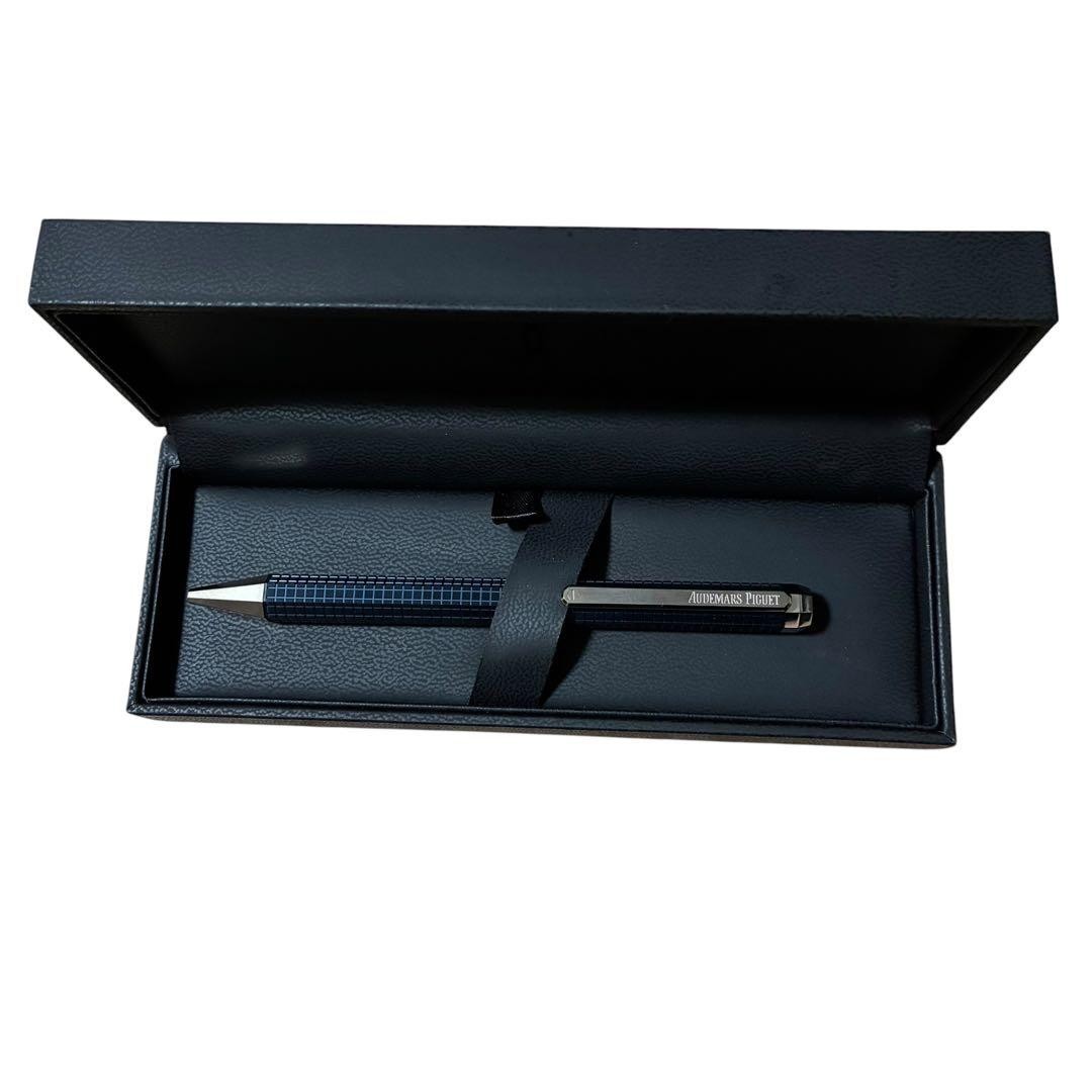 Audemars Piguet Royal Oak 50th Anniversary Blue Ballpoint Pen w/ Box Audemars Piguet Royal Oak 50th Anniversary Blue Ballpoint Pen w/ Box