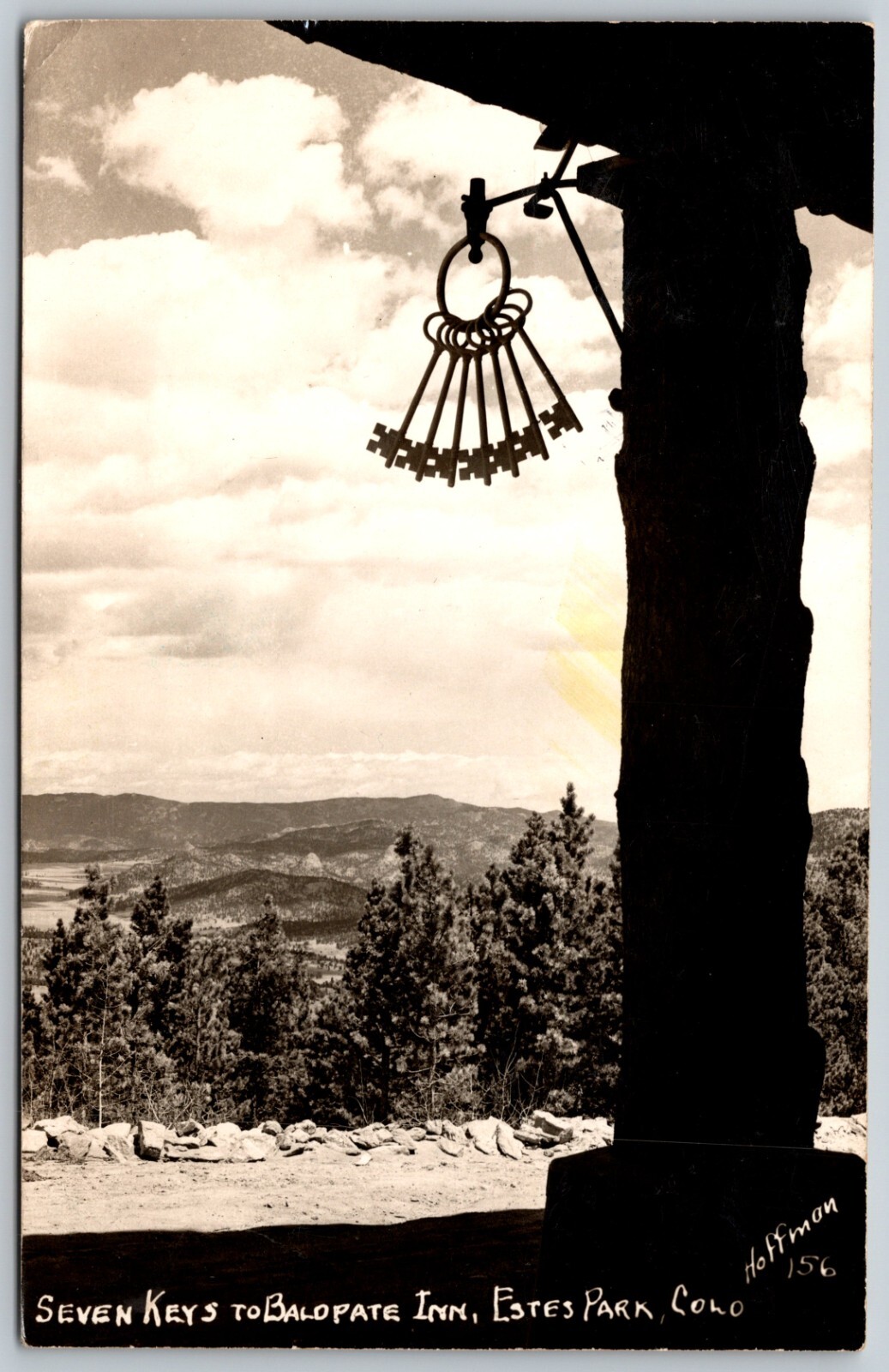 RPPC 1951 Seven Keys Baldpate Inn Estes Park Colorado Scenic VINTAGE Postcard RPPC 1951 Seven Keys Baldpate Inn Estes Park Colorado Scenic VINTAGE Postcard