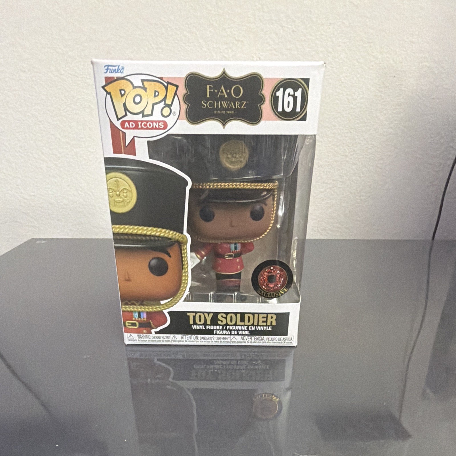 Funko Pop Ad Icons FAO Schwarz Exclusive Toy Soldier Vinyl Figure #161 Funko Pop Ad Icons FAO Schwarz Exclusive Toy Soldier Vinyl Figure #161