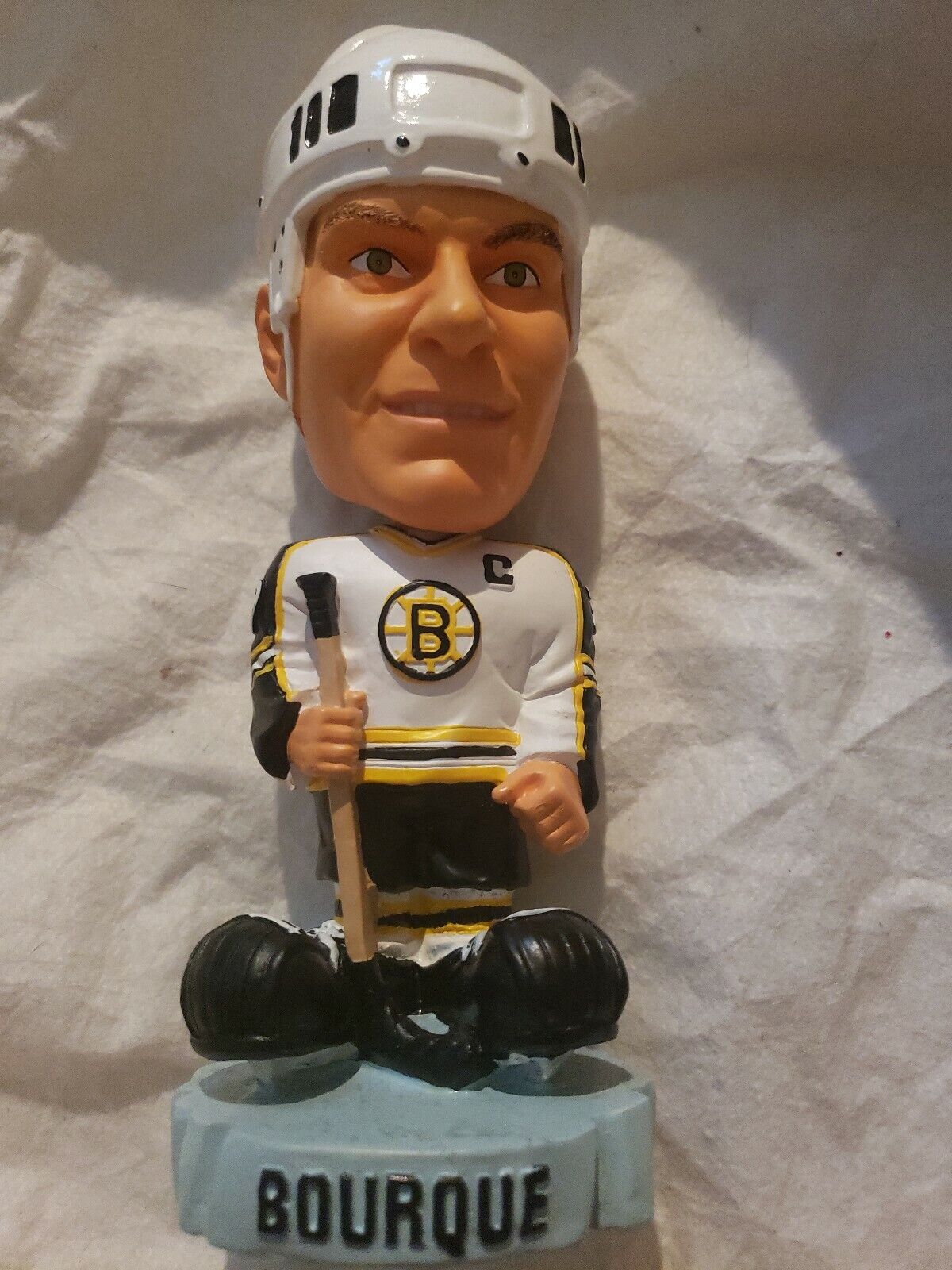 Boston Bruins Ray Bourque Banknorth Limited Handcrafted Bobblehead Collectible 