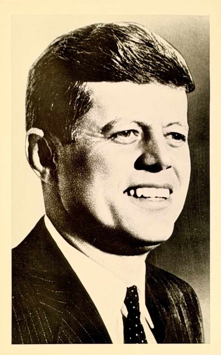 Rare Vintage JFK Real Photo Postcard RPPC John F Kennedy 1960 Campaign Portrait Rare Vintage JFK Real Photo Postcard RPPC John F Kennedy 1960 Campaign Portrait