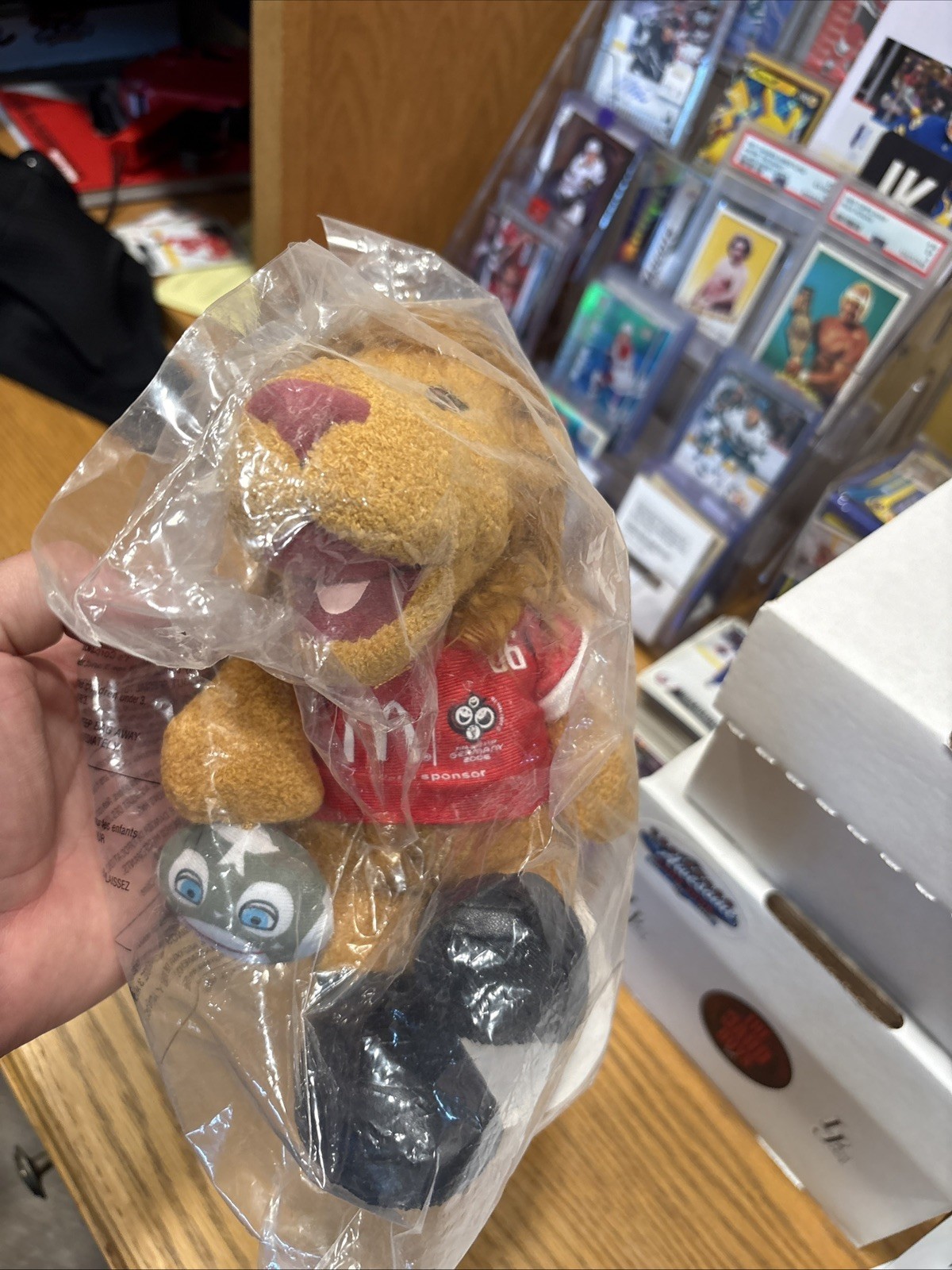 2006 McDonald\'s GOLEO VI Plush Lion- Official Mascot of 2006 FIFA World Cup- NEW 2006 McDonald\'s GOLEO VI Plush Lion- Official Mascot of 2006 FIFA World Cup- NEW