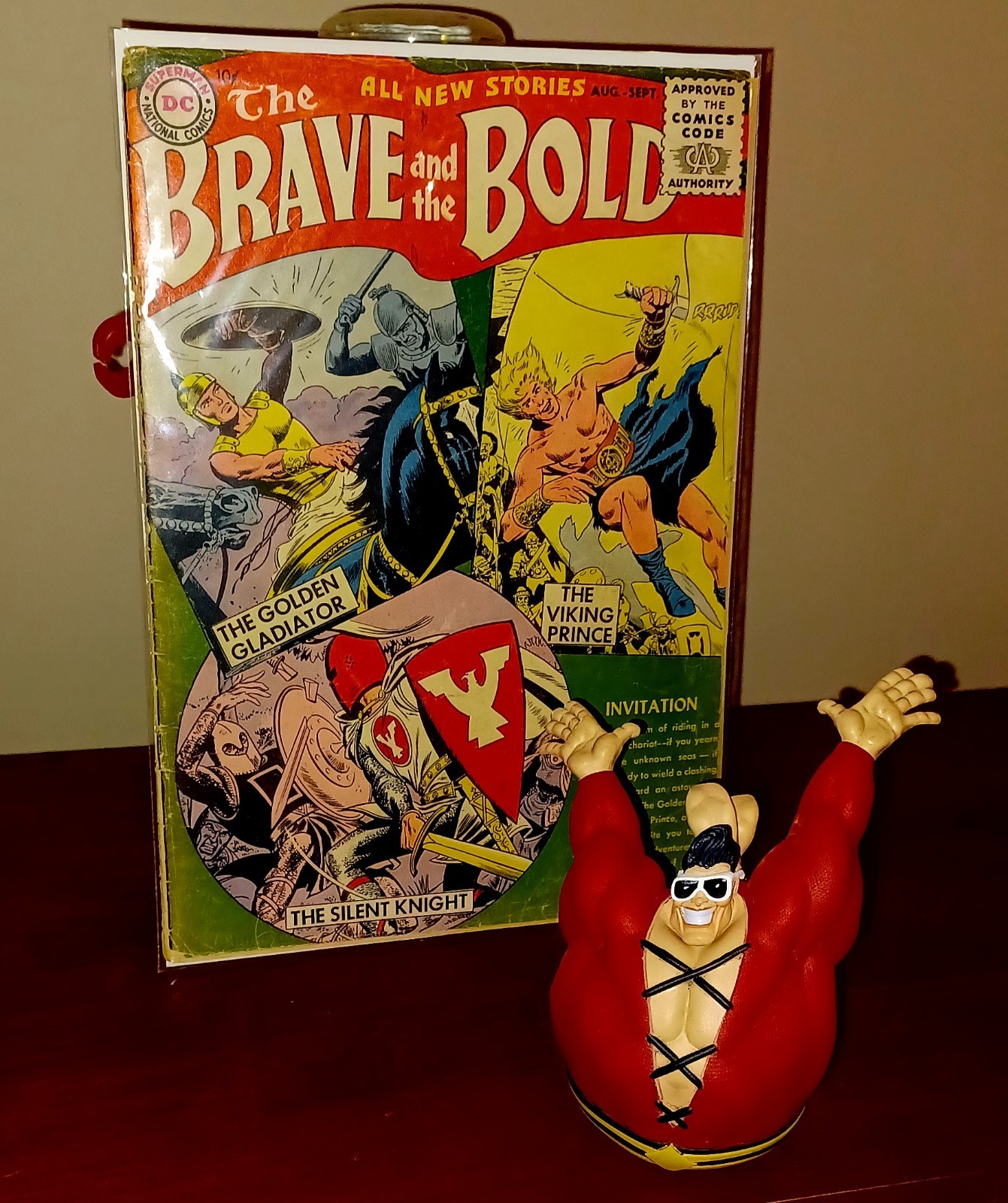 THE BRAVE AND THE BOLD #1 DC COMICS 1955 MISSING ONE PAGE THE BRAVE AND THE BOLD #1 DC COMICS 1955 MISSING ONE PAGE