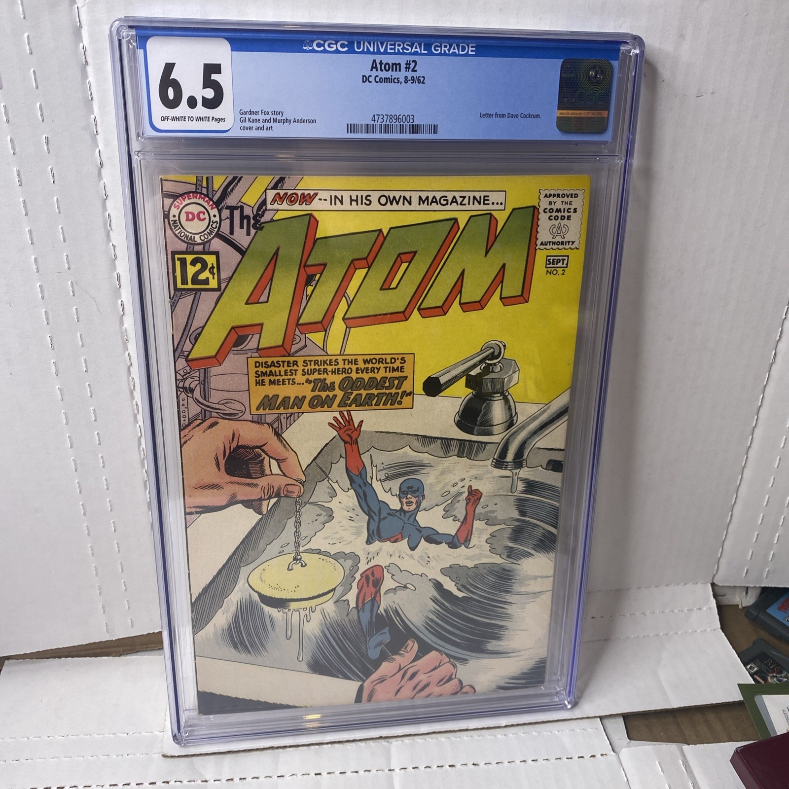 Atom #2 CGC 6.5 1962