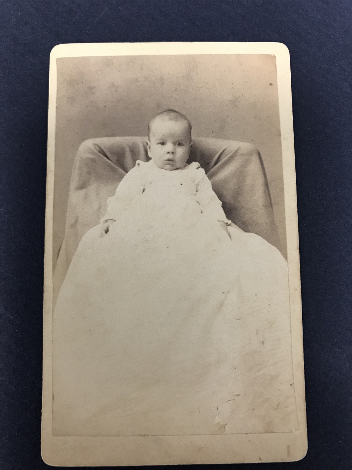 Vintage Baby Photo, B&W, F.D. Lewis No. 9 Wall Street Kingston NY, Over Crosby’s Vintage Baby Photo, B&W, F.D. Lewis No. 9 Wall Street Kingston NY, Over Crosby’s