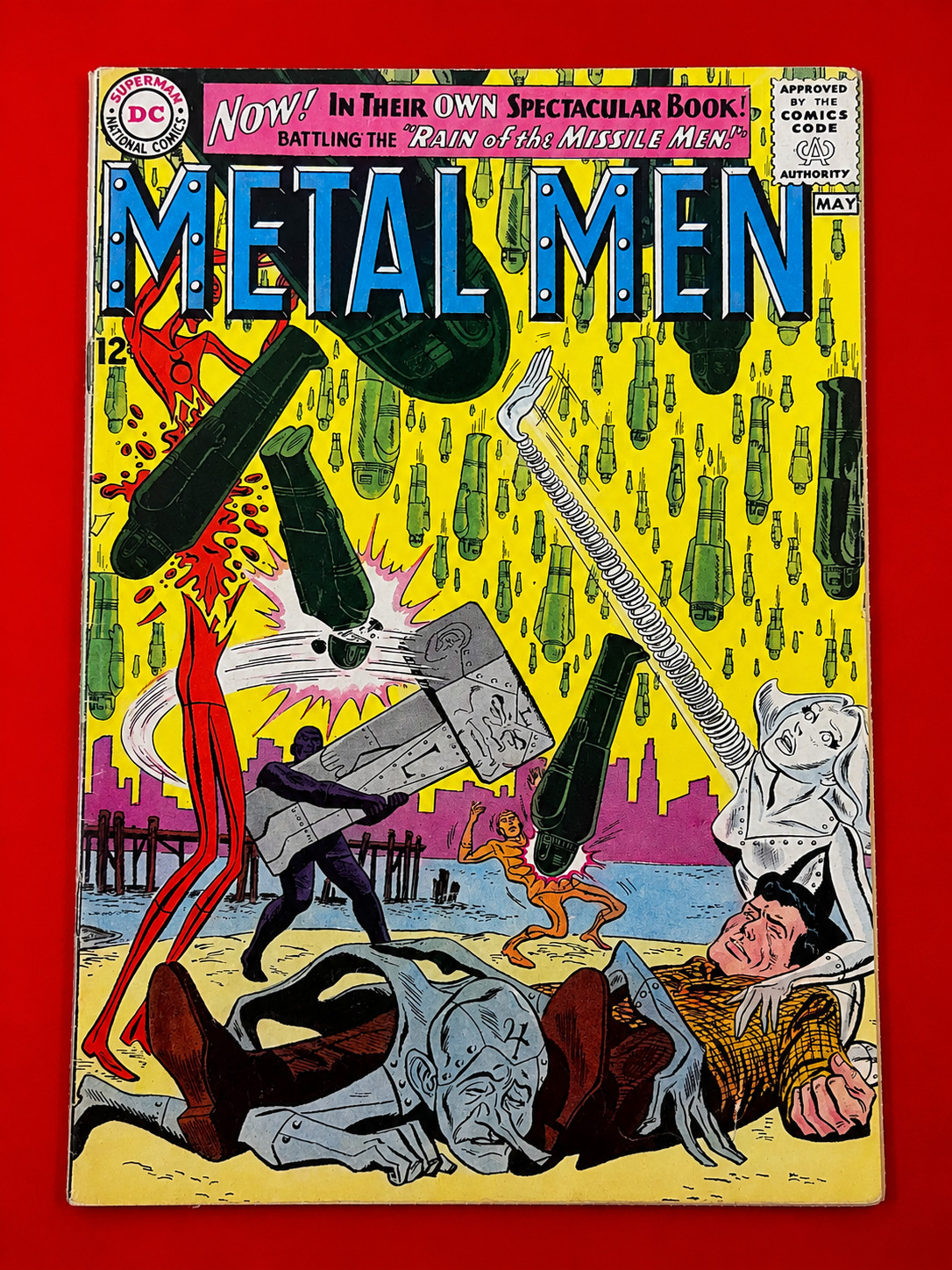 Metal Men #1 DC Comics April-May 1963 (5.5) 1st team app of the Missile Men