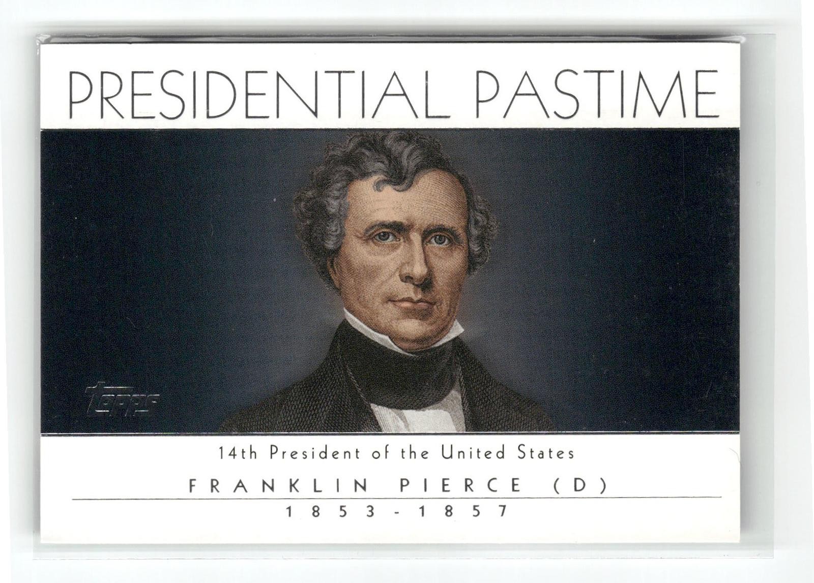 2004 Topps #PP14 Franklin Pierce Presidential Pastime