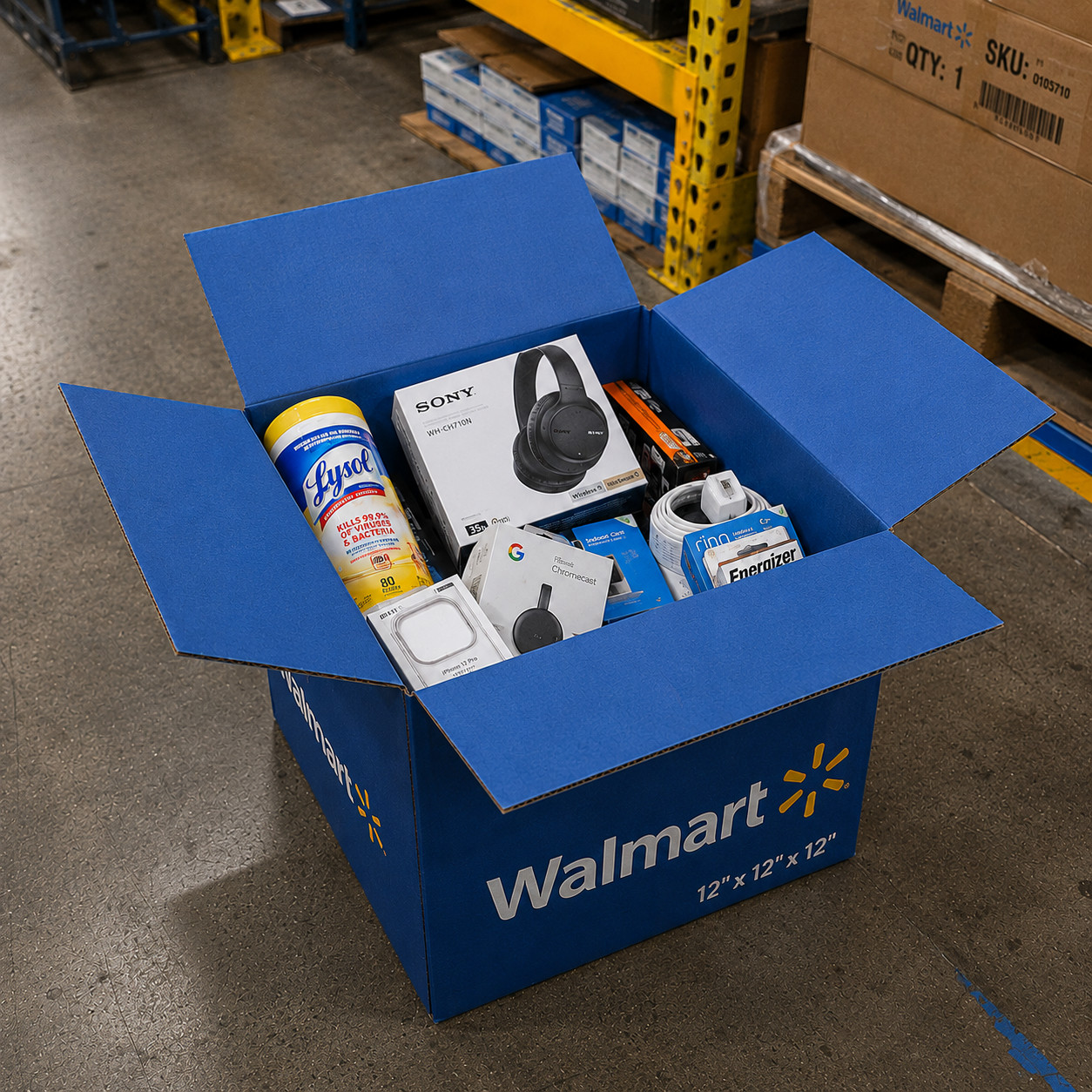 Walmart Surprise Liquidation Box – New Inventory Mixed Products