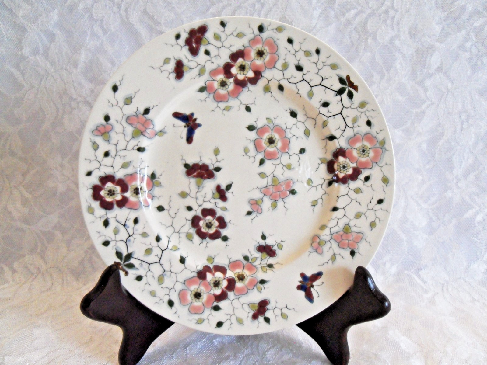 ZSOLNAY PORCELAIN PLATE PECS/HUNGARY 1878-1898 ZSOLNAY PORCELAIN PLATE PECS/HUNGARY 1878-1898