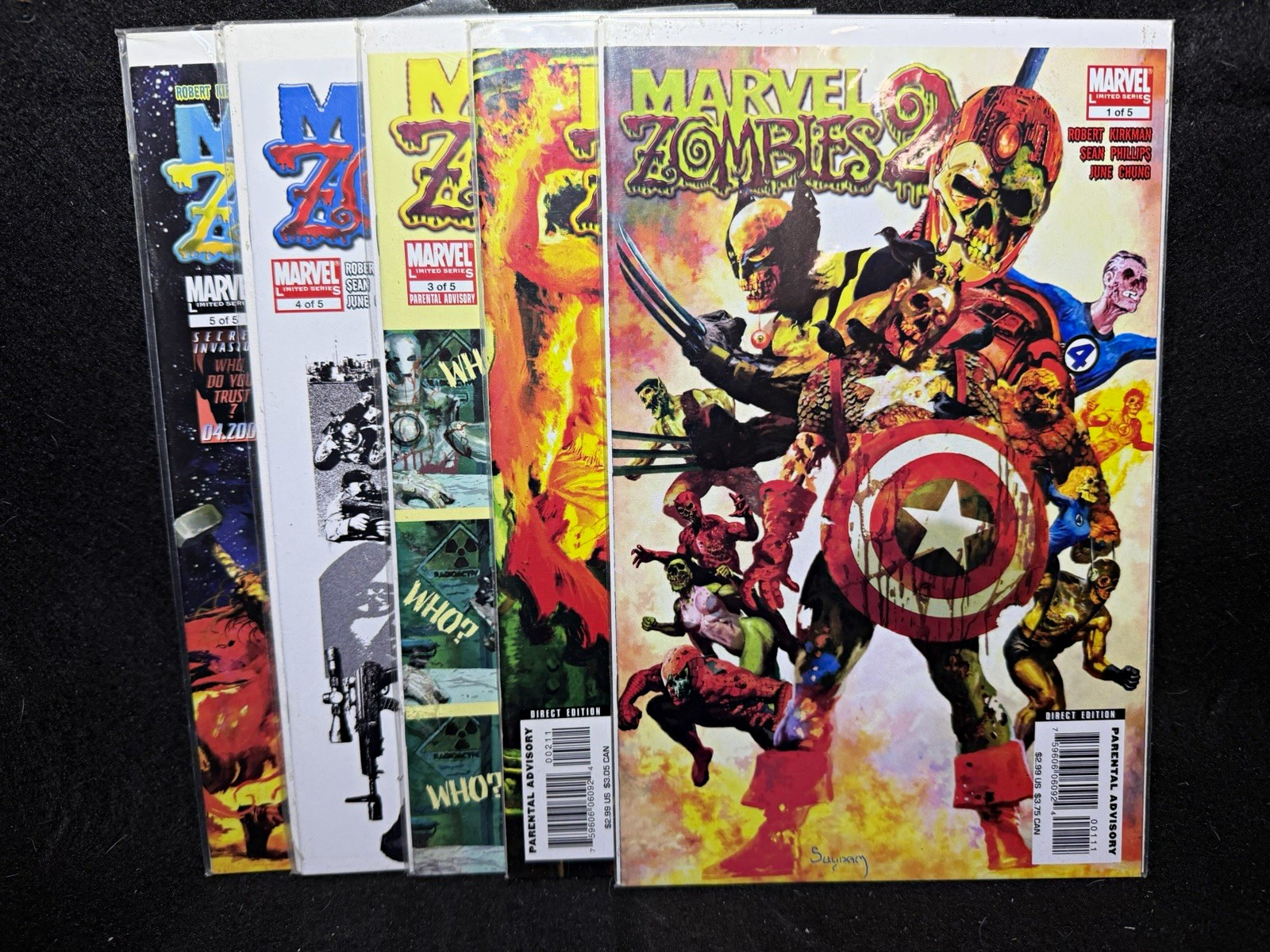 Marvel Zombies 2 #1-5 Complete Set Lot (2008) Marvel Comics Horror Avengers Marvel Zombies 2 #1-5 Complete Set Lot (2008) Marvel Comics Horror Avengers