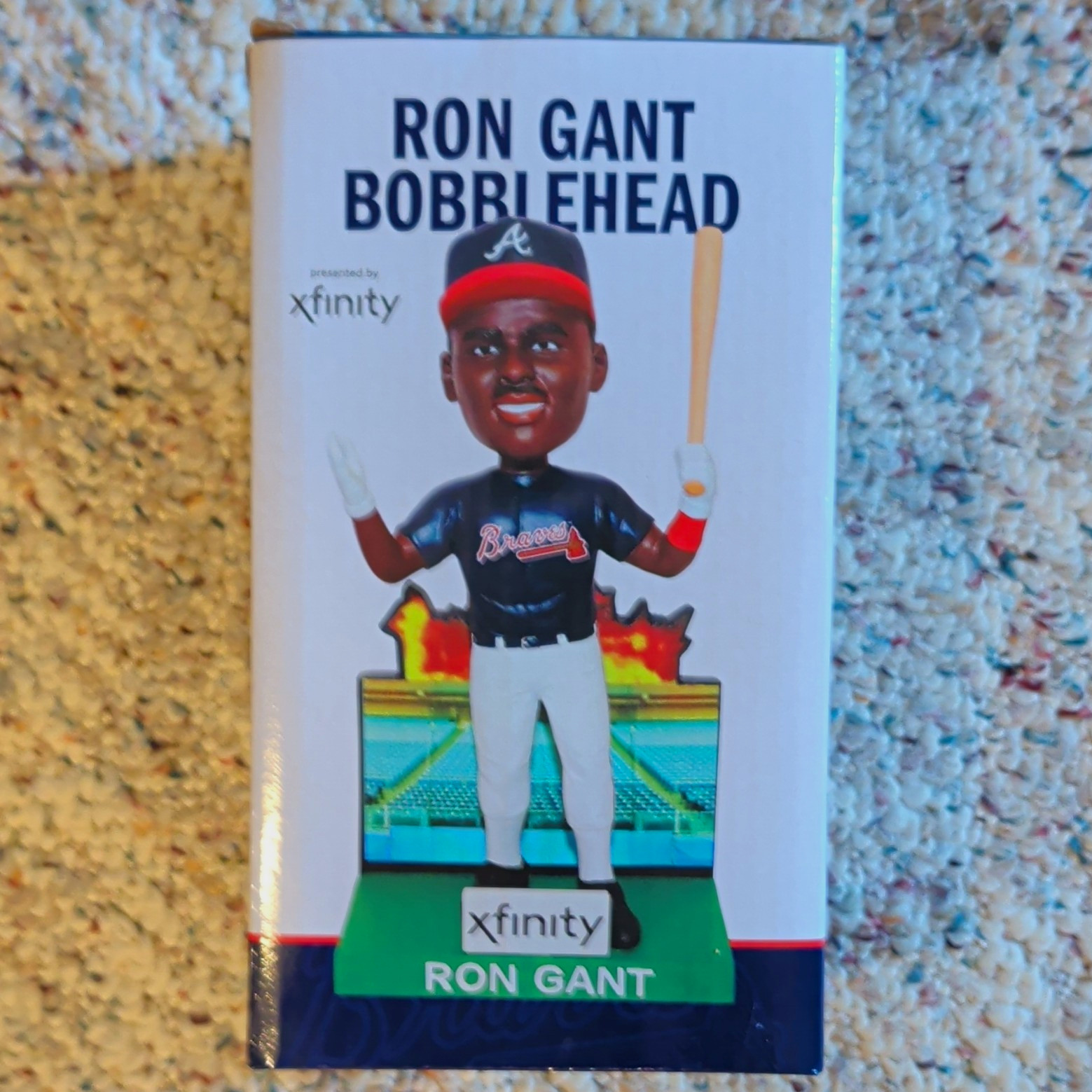 Ron Gant SGA Bobblehead MLB Atlanta Braves 7/20/1993 Ron Gant SGA Bobblehead MLB Atlanta Braves 7/20/1993