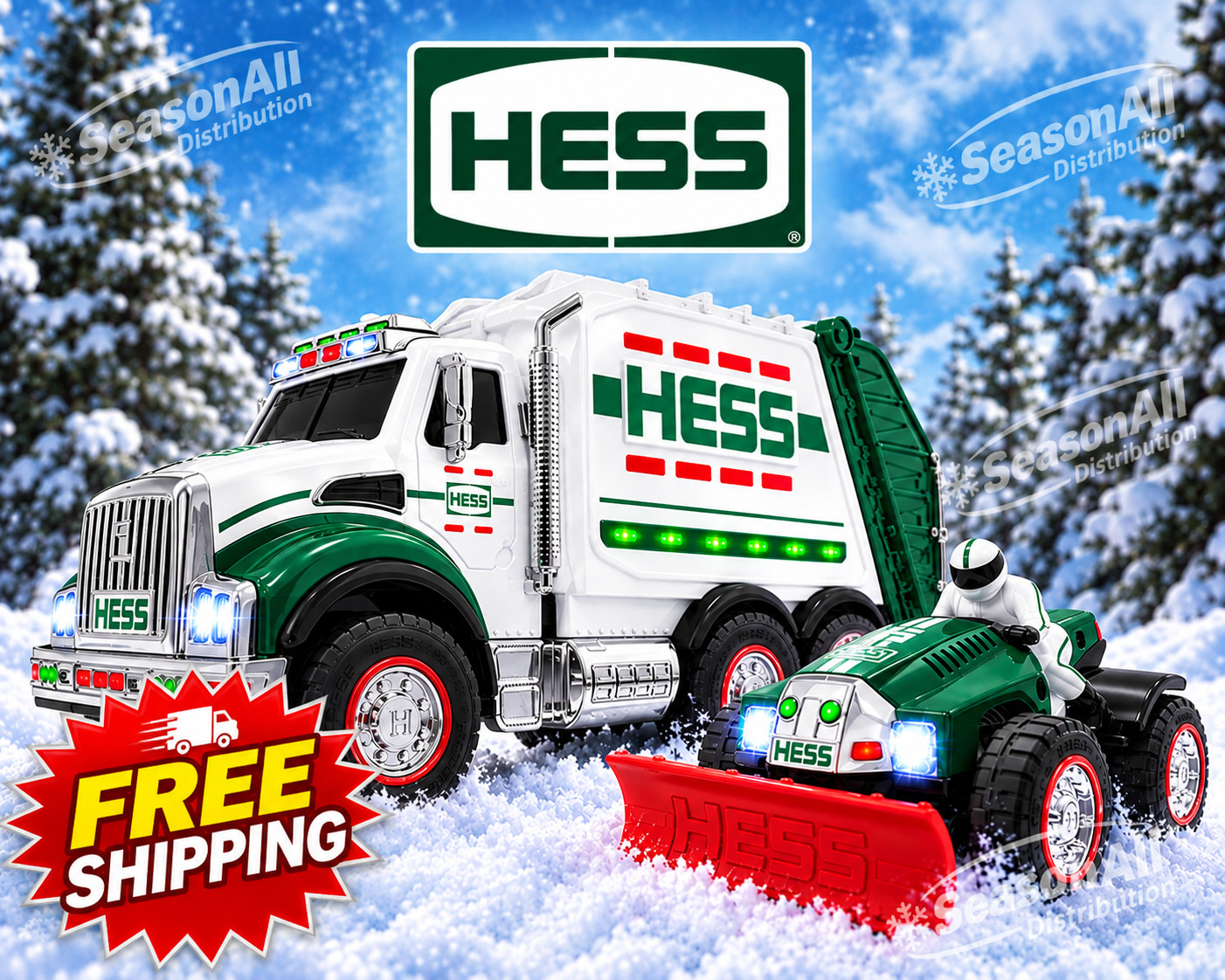 *BRAND NEW* 2026 Hess Toy Truck and Snow Plow Collectible