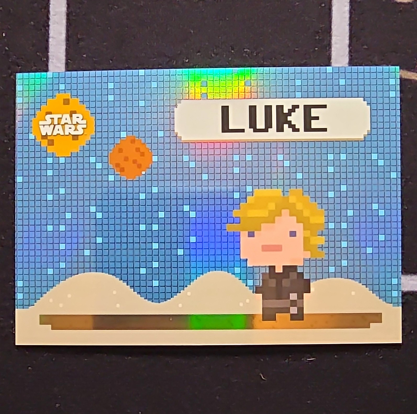 Topps 2026 Chrome Star Wars Luke Skywalker Bonus Stage Card BO-LUKE Topps 2026 Chrome Star Wars Luke Skywalker Bonus Stage Card BO-LUKE