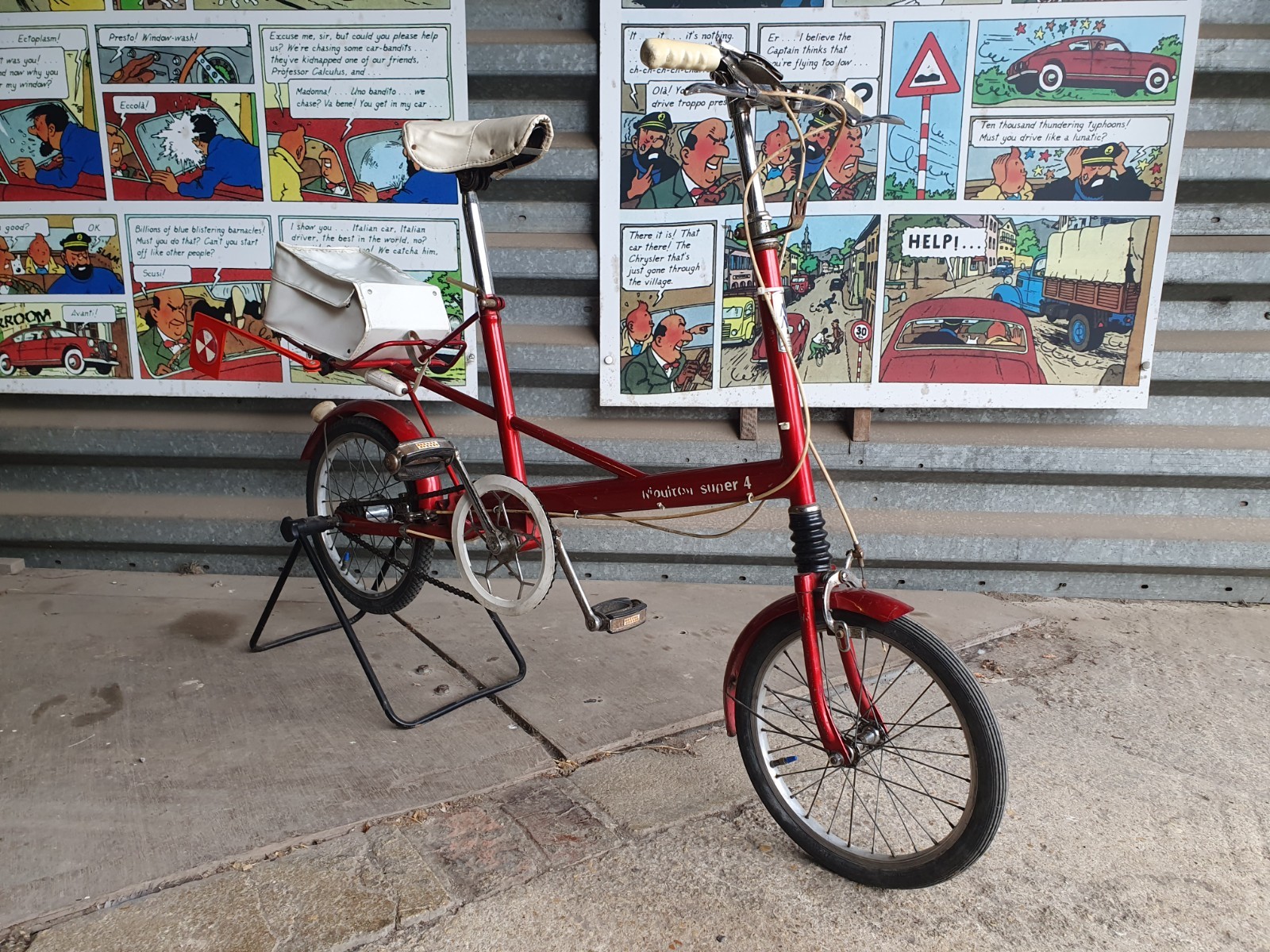 LOVELY,1965  VINTAGE MOULTON SUPER 4 BICYCLE,VERY CORRECT & ORIGINAL.