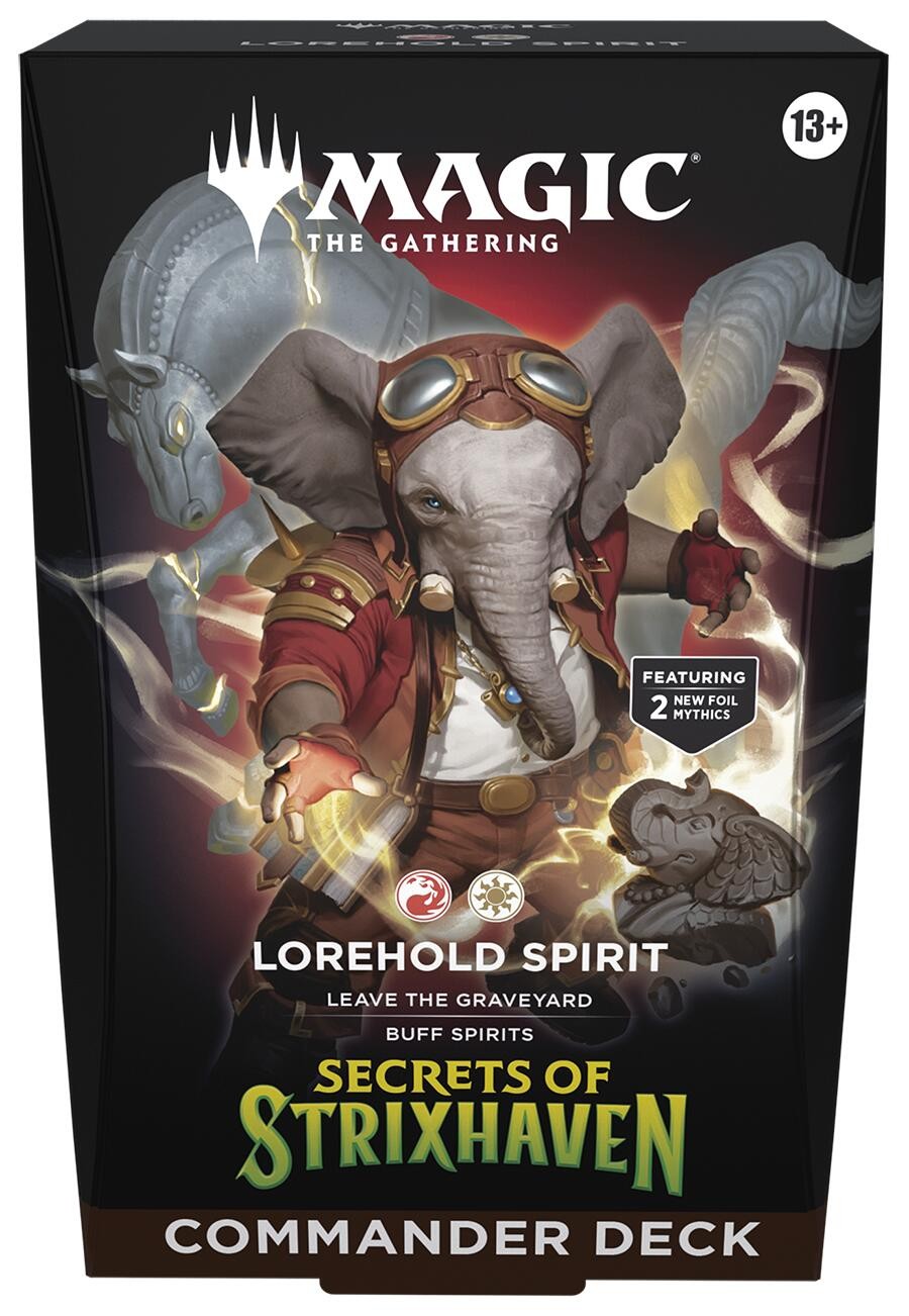 Secrets of Strixhaven Commander Deck - Lorehold Spirit Magic Secrets of Strixhaven Commander Deck - Lorehold Spirit Magic